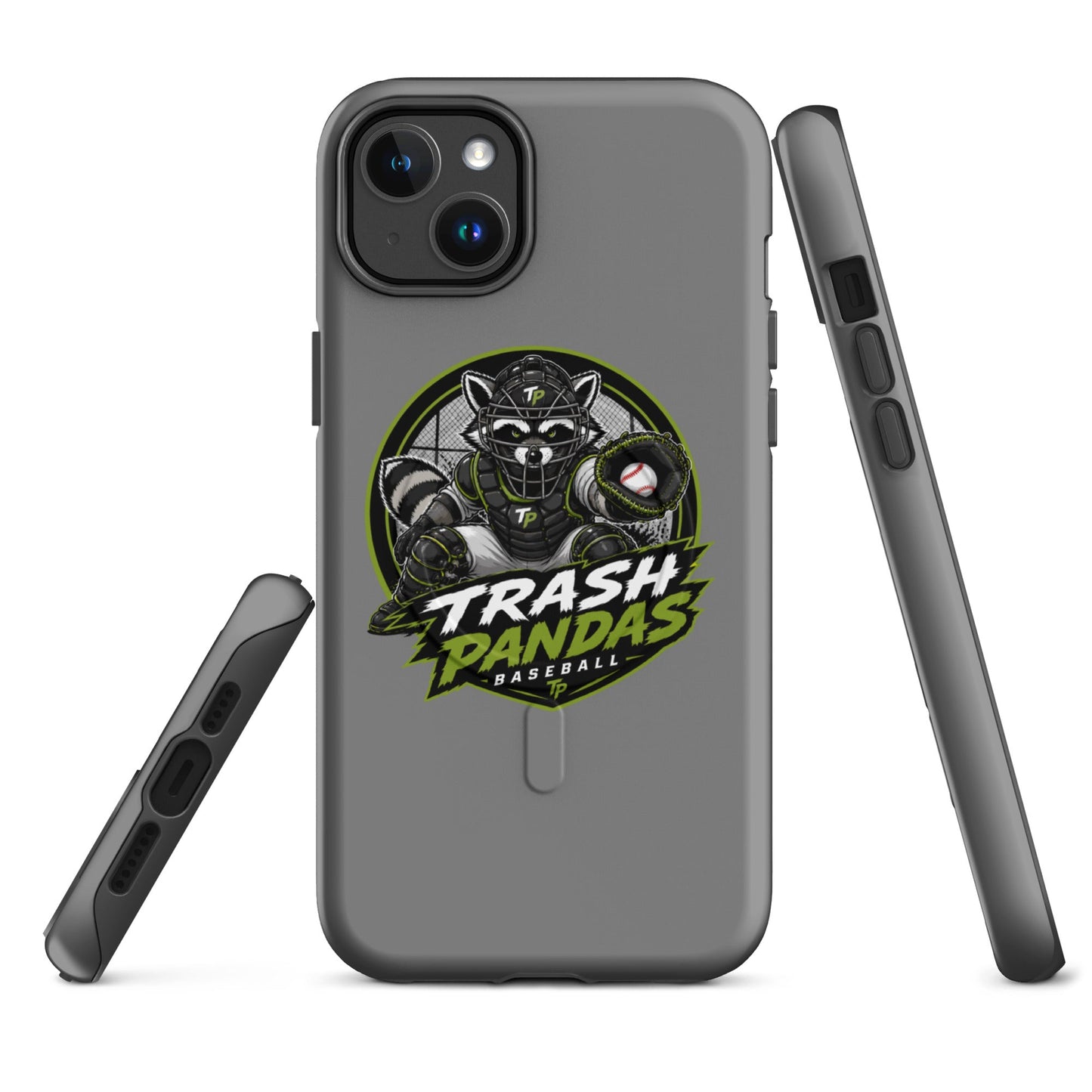 Magsafe Tough Case for iPhone | Trash Pandas Baseball Organization | Athletics Logo