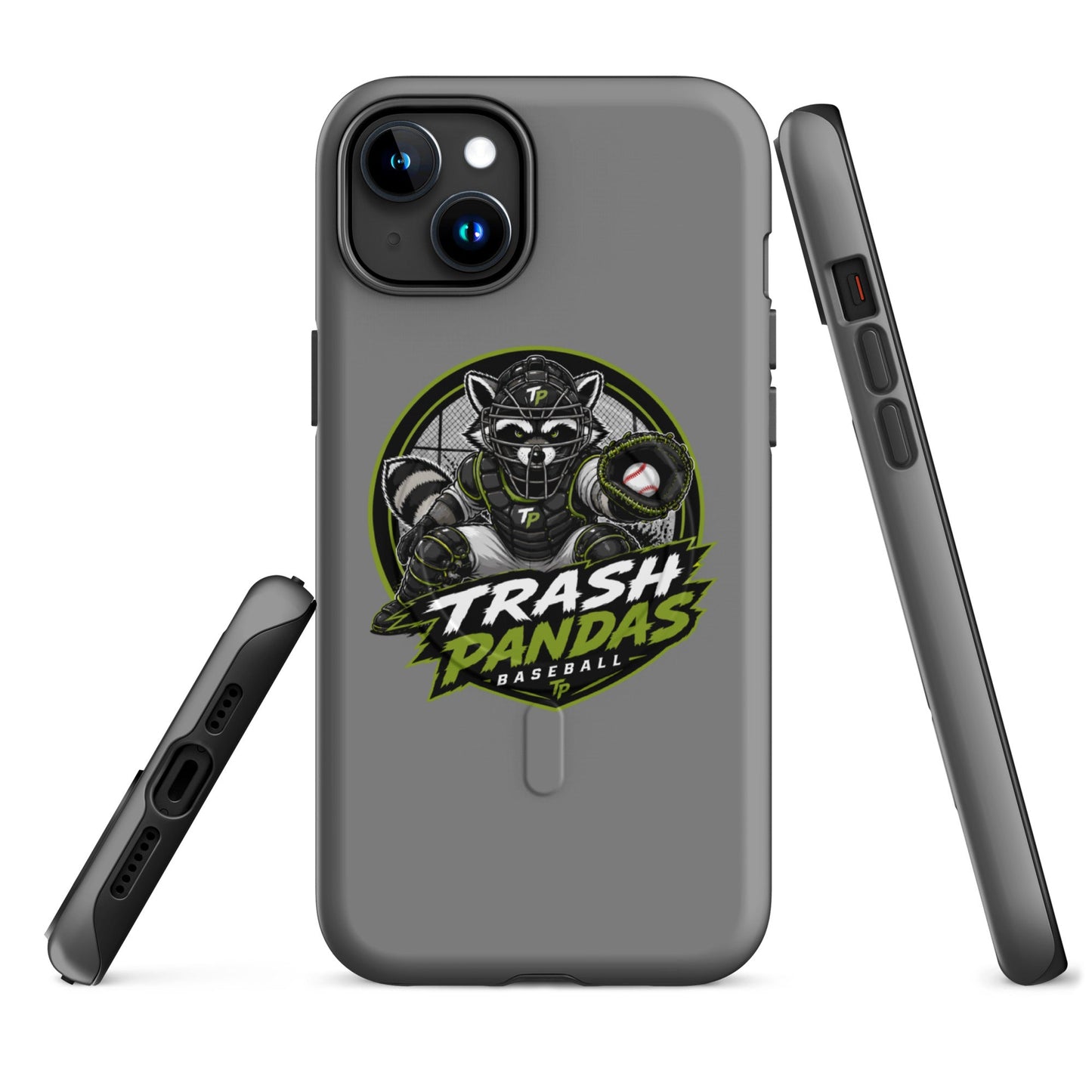 Magsafe Tough Case for iPhone | Trash Pandas Baseball Organization | Athletics Logo