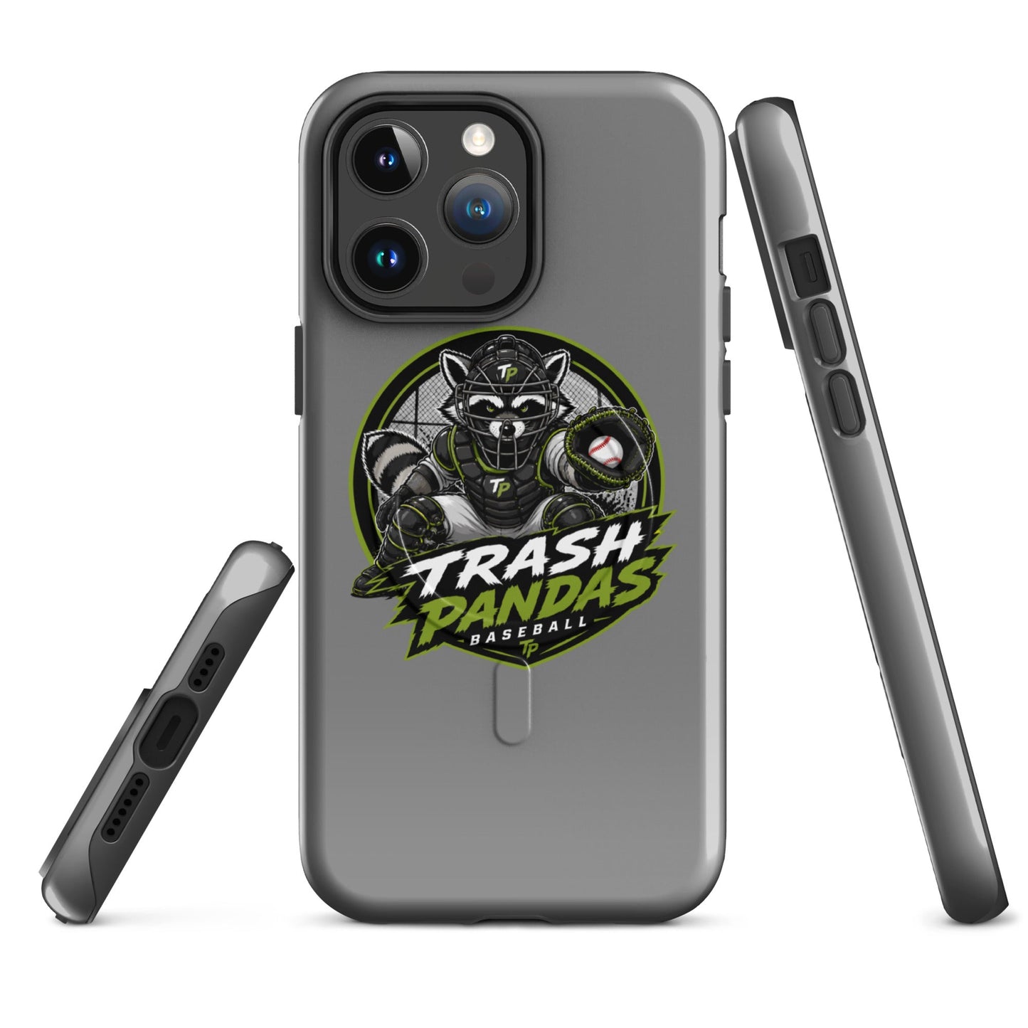 Magsafe Tough Case for iPhone | Trash Pandas Baseball Organization | Athletics Logo