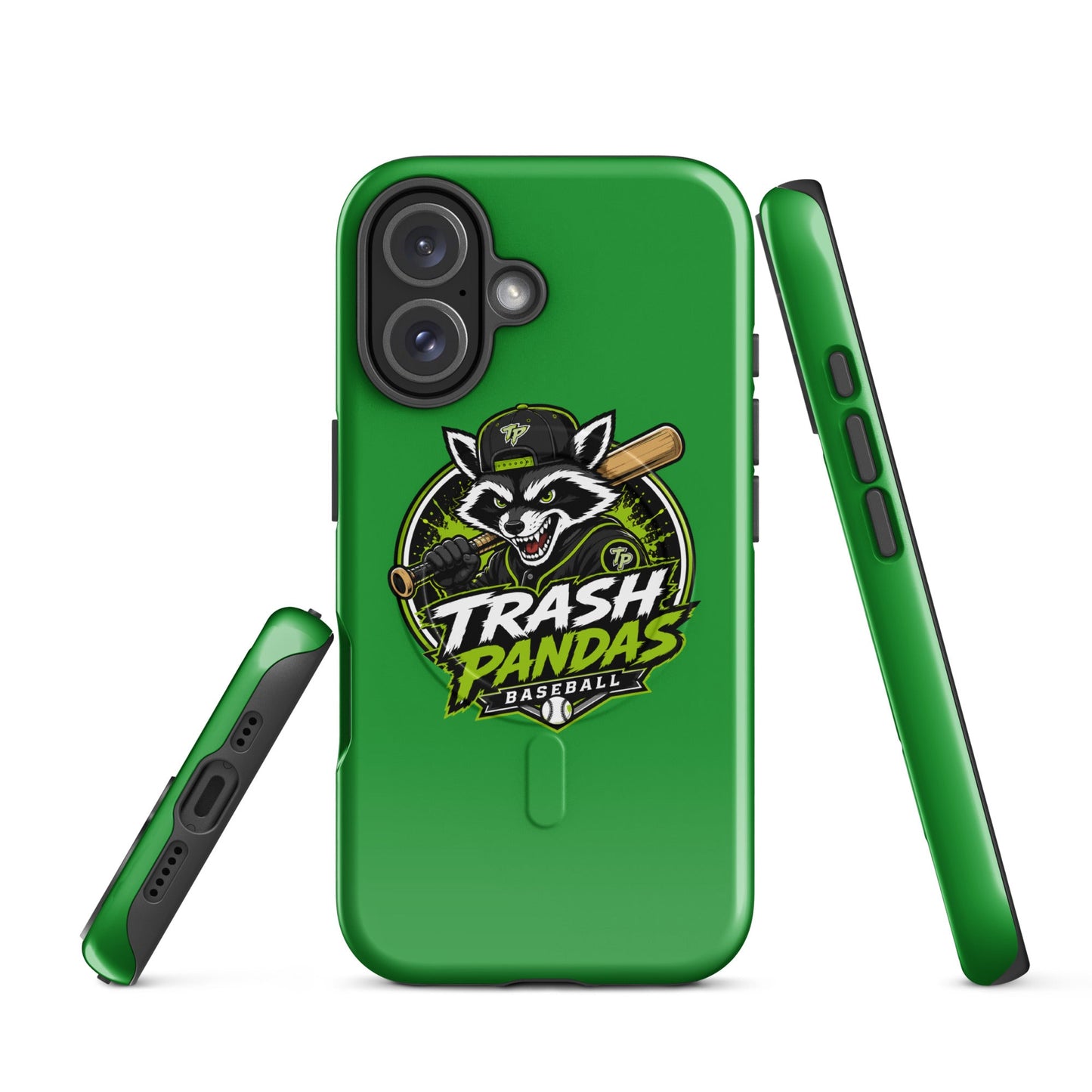 Magsafe Tough Case for iPhone | Trash Pandas Baseball Organization | Mascot Logo