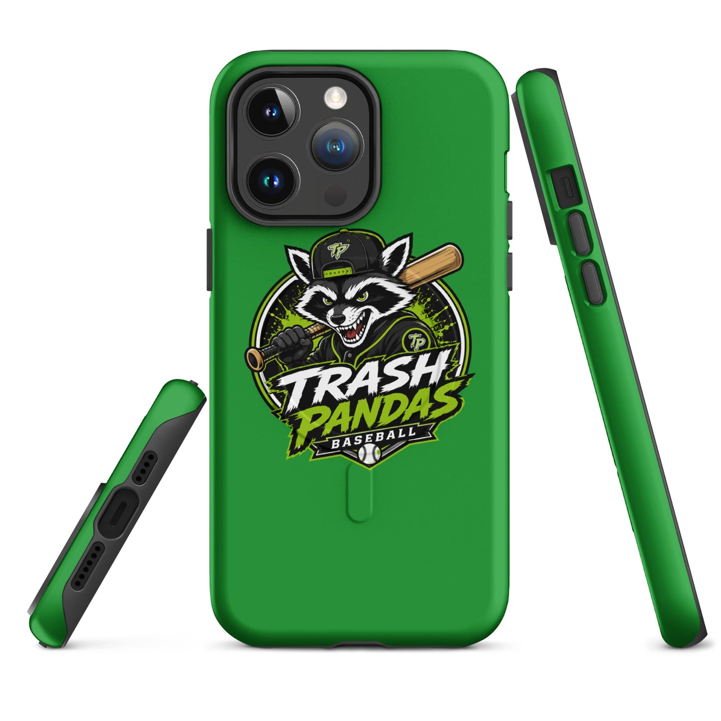 Magsafe Tough Case for iPhone | Trash Pandas Baseball Organization | Mascot Logo