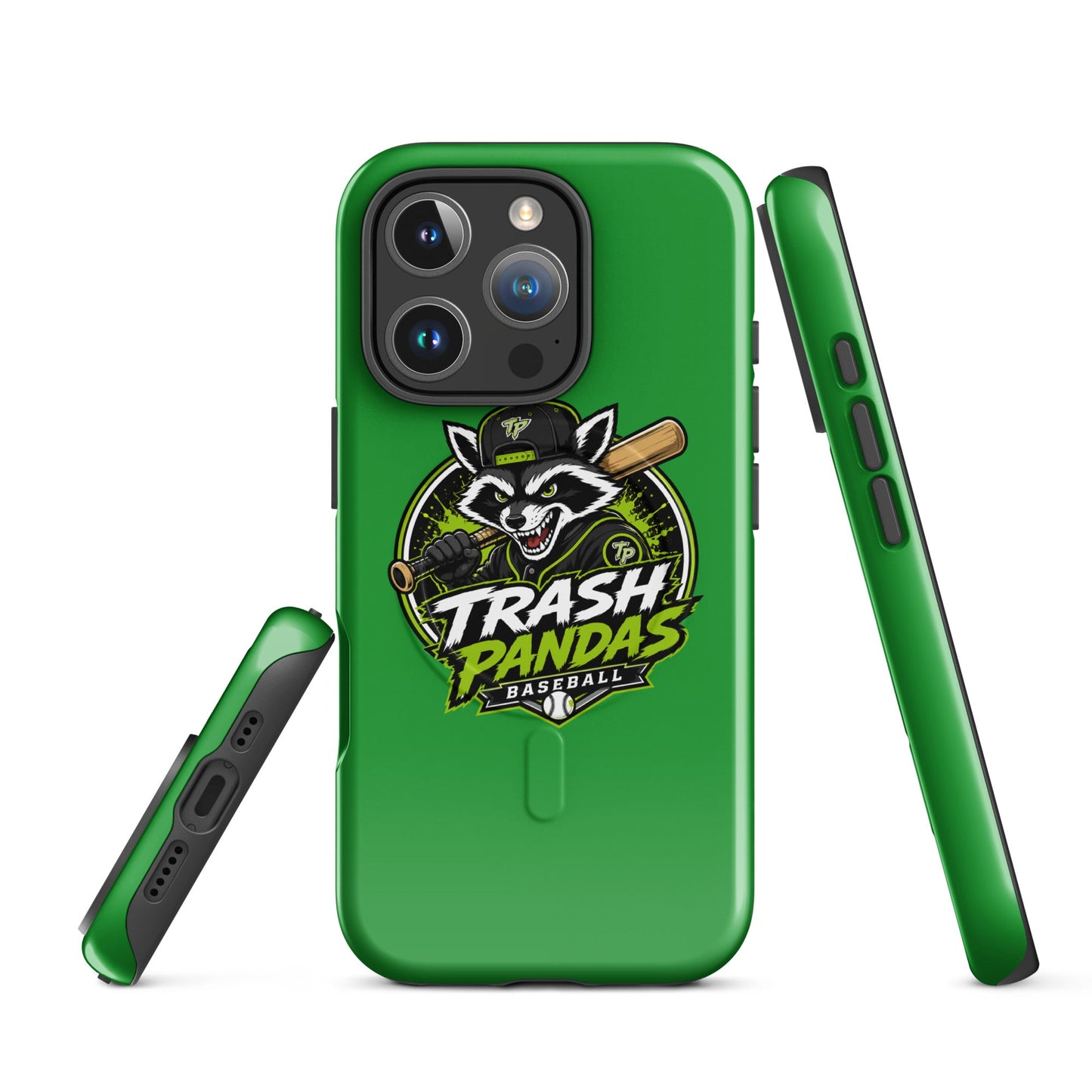Magsafe Tough Case for iPhone | Trash Pandas Baseball Organization | Mascot Logo