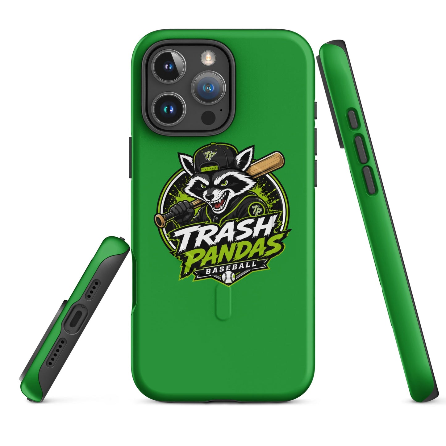 Magsafe Tough Case for iPhone | Trash Pandas Baseball Organization | Mascot Logo