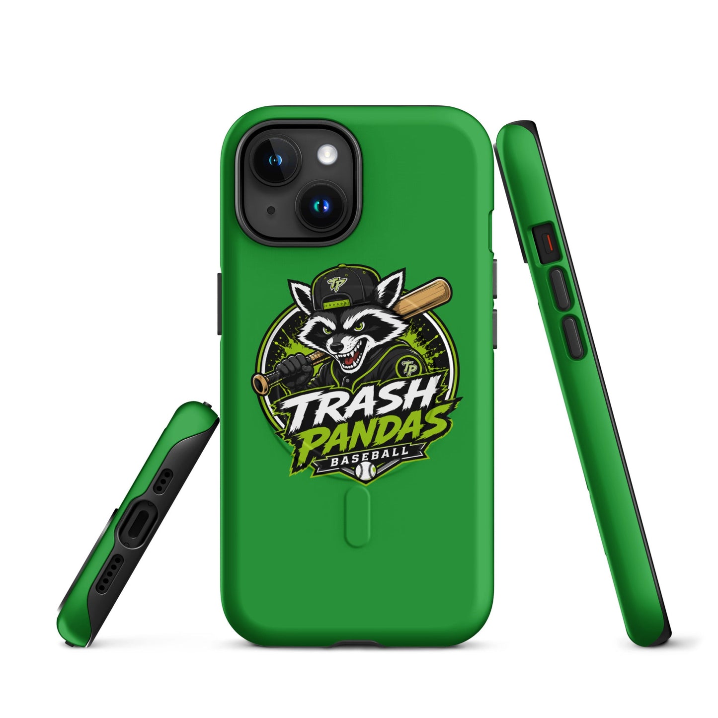 Magsafe Tough Case for iPhone | Trash Pandas Baseball Organization | Mascot Logo