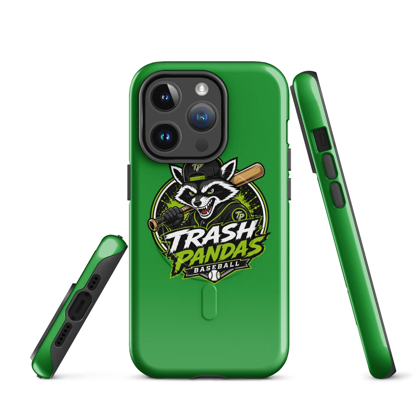 Magsafe Tough Case for iPhone | Trash Pandas Baseball Organization | Mascot Logo