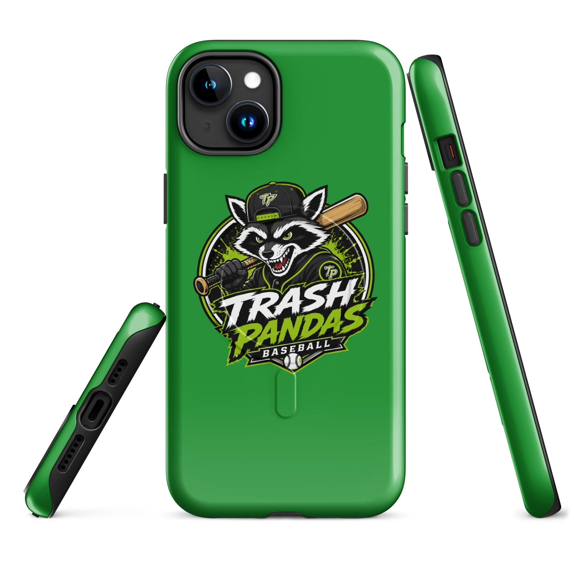 Magsafe Tough Case for iPhone | Trash Pandas Baseball Organization | Mascot Logo