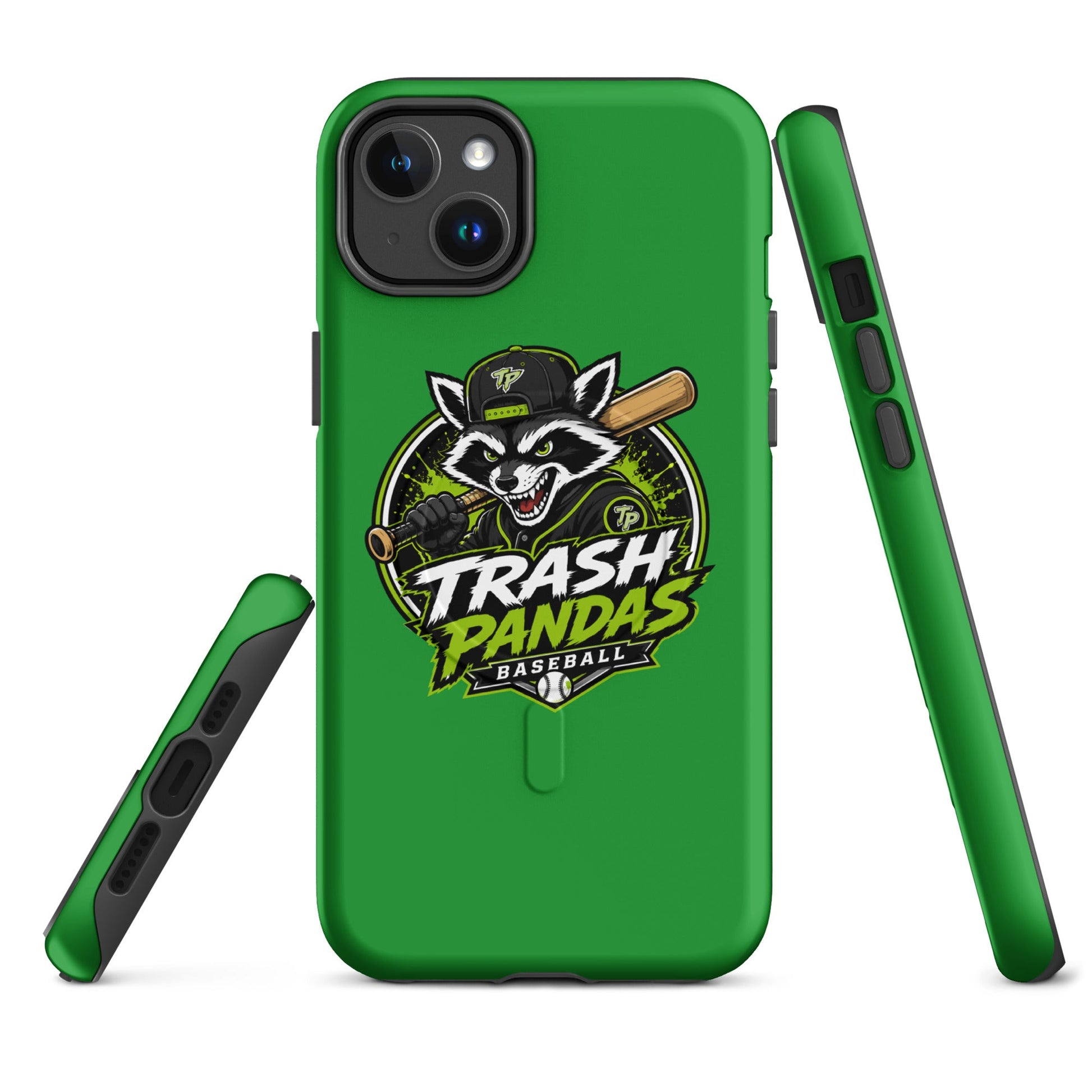 Magsafe Tough Case for iPhone | Trash Pandas Baseball Organization | Mascot Logo