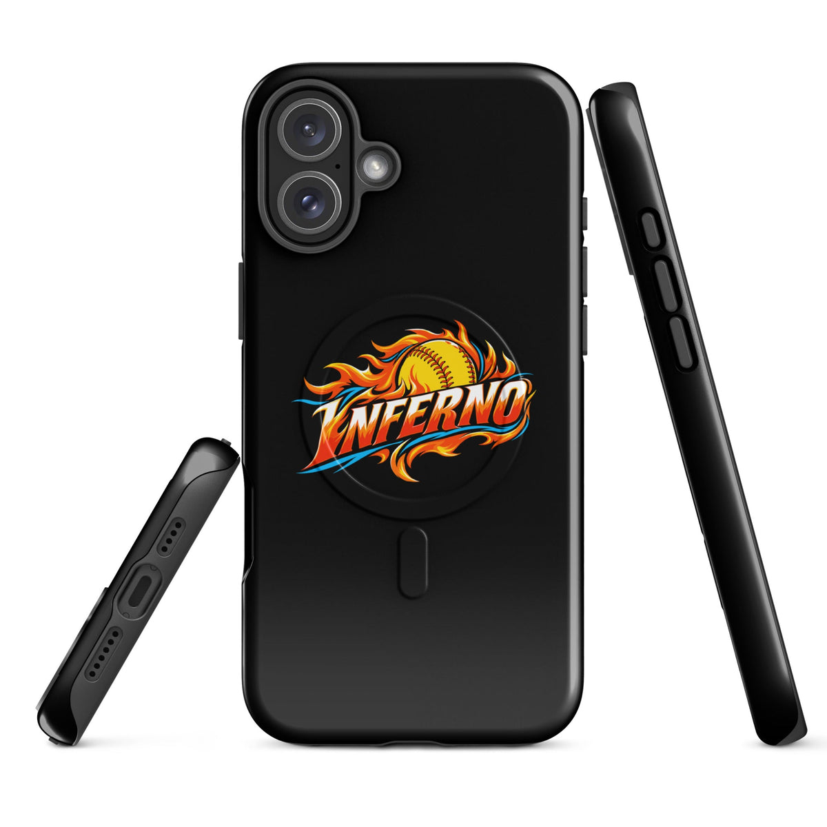 Magsafe Tough Case for iPhone | Treasure Coast Inferno | Crest Logo