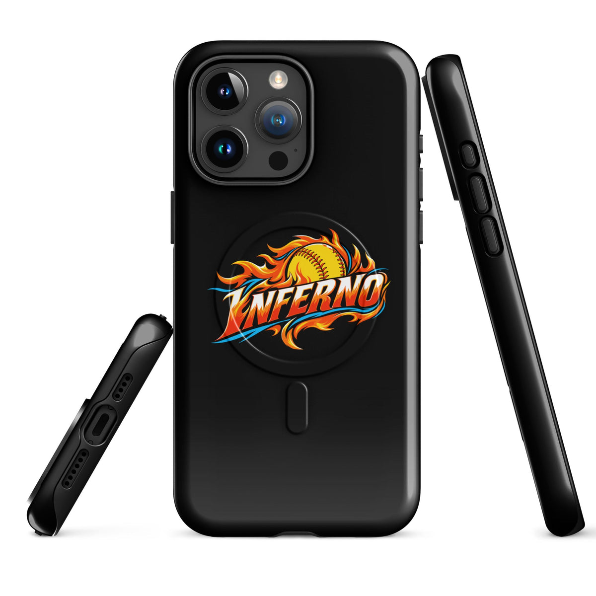 Magsafe Tough Case for iPhone | Treasure Coast Inferno | Crest Logo