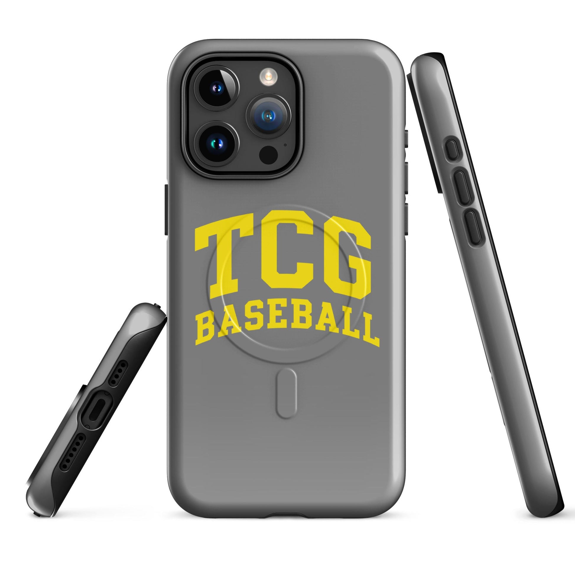 Magsafe Tough Case for iPhone | Tri-County Ghosts | TCG Crest Alt Logo