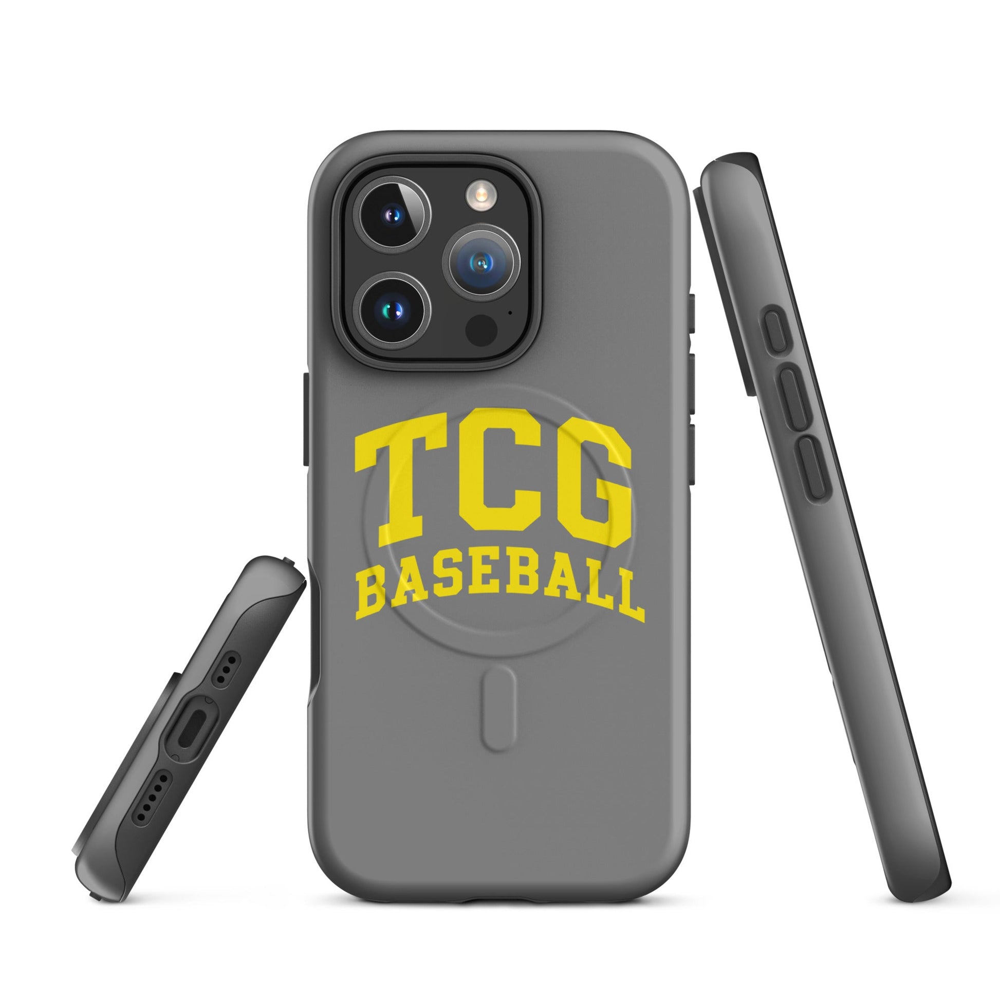 Magsafe Tough Case for iPhone | Tri-County Ghosts | TCG Crest Alt Logo