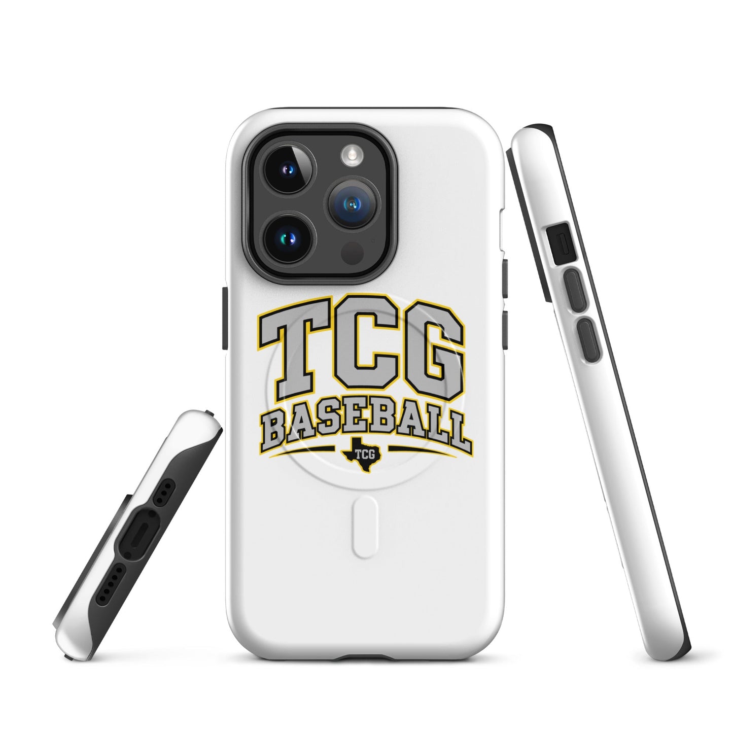 Magsafe Tough Case for iPhone | Tri-County Ghosts | TCG Crest Logo