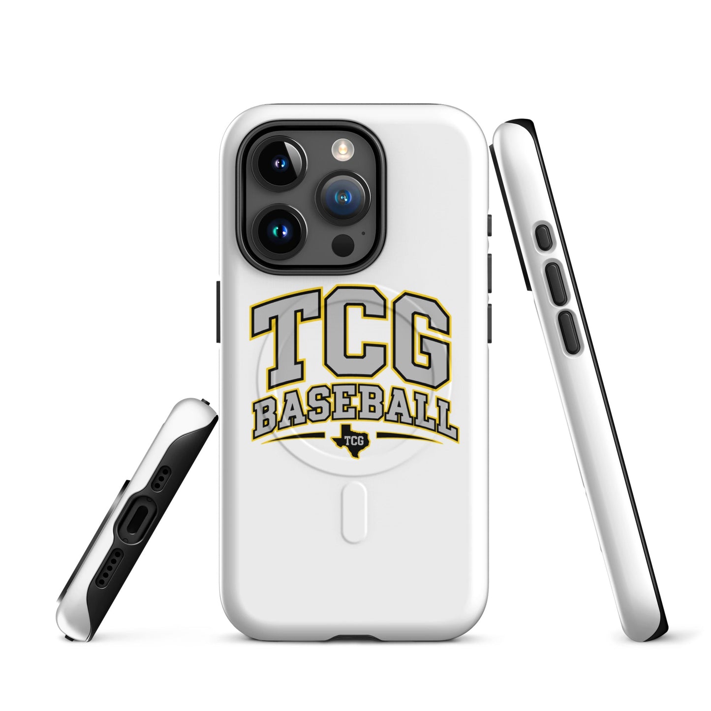 Magsafe Tough Case for iPhone | Tri-County Ghosts | TCG Crest Logo