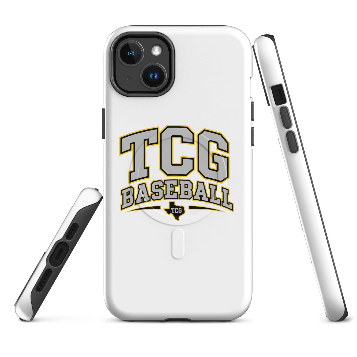 Magsafe Tough Case for iPhone | Tri-County Ghosts | TCG Crest Logo