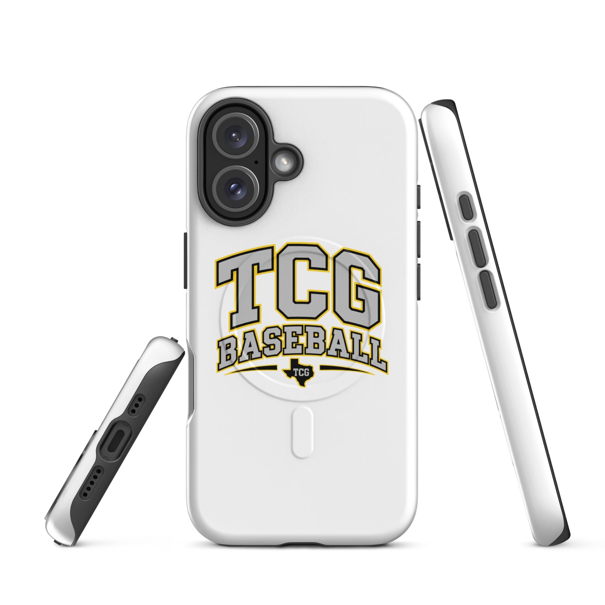 Magsafe Tough Case for iPhone | Tri-County Ghosts | TCG Crest Logo
