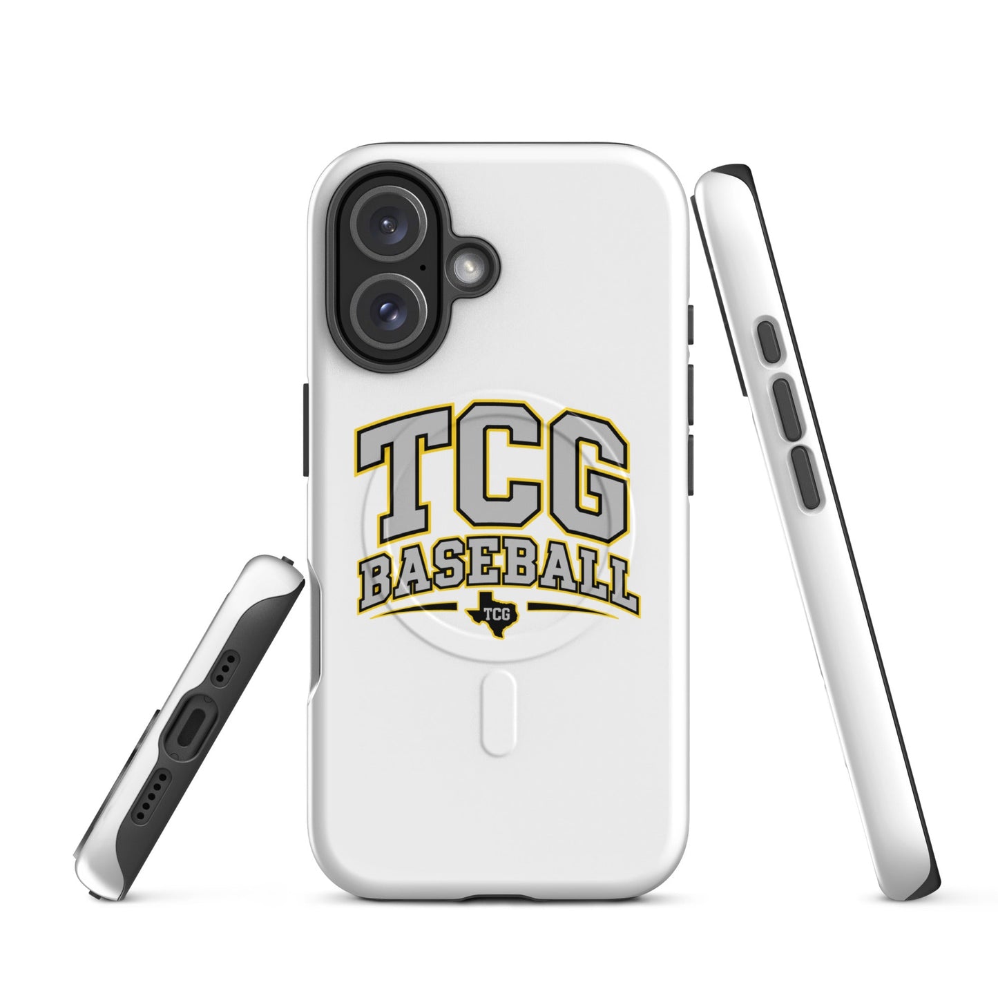 Magsafe Tough Case for iPhone | Tri-County Ghosts | TCG Crest Logo