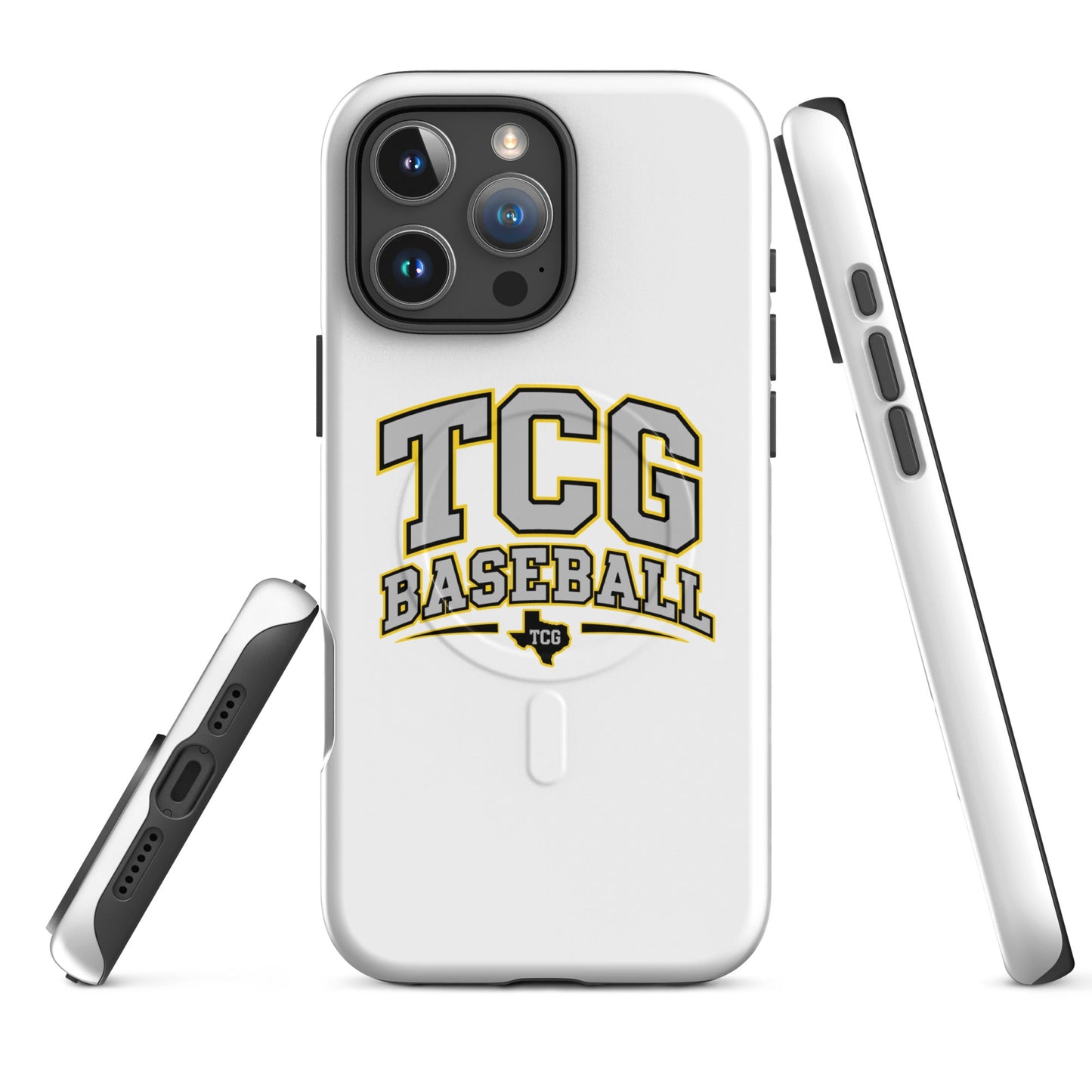 Magsafe Tough Case for iPhone | Tri-County Ghosts | TCG Crest Logo