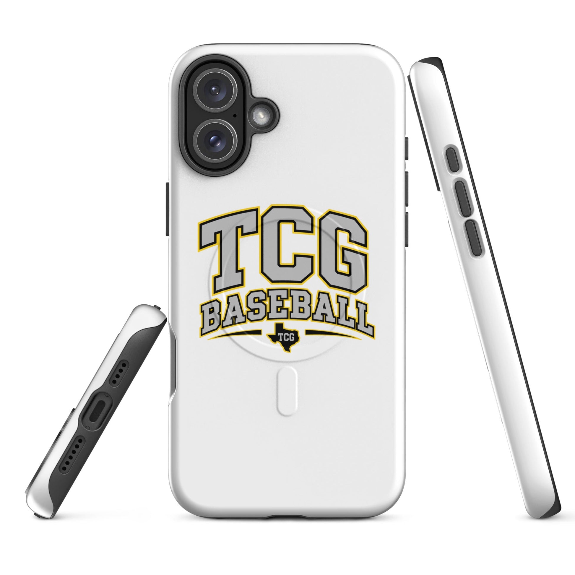 Magsafe Tough Case for iPhone | Tri-County Ghosts | TCG Crest Logo
