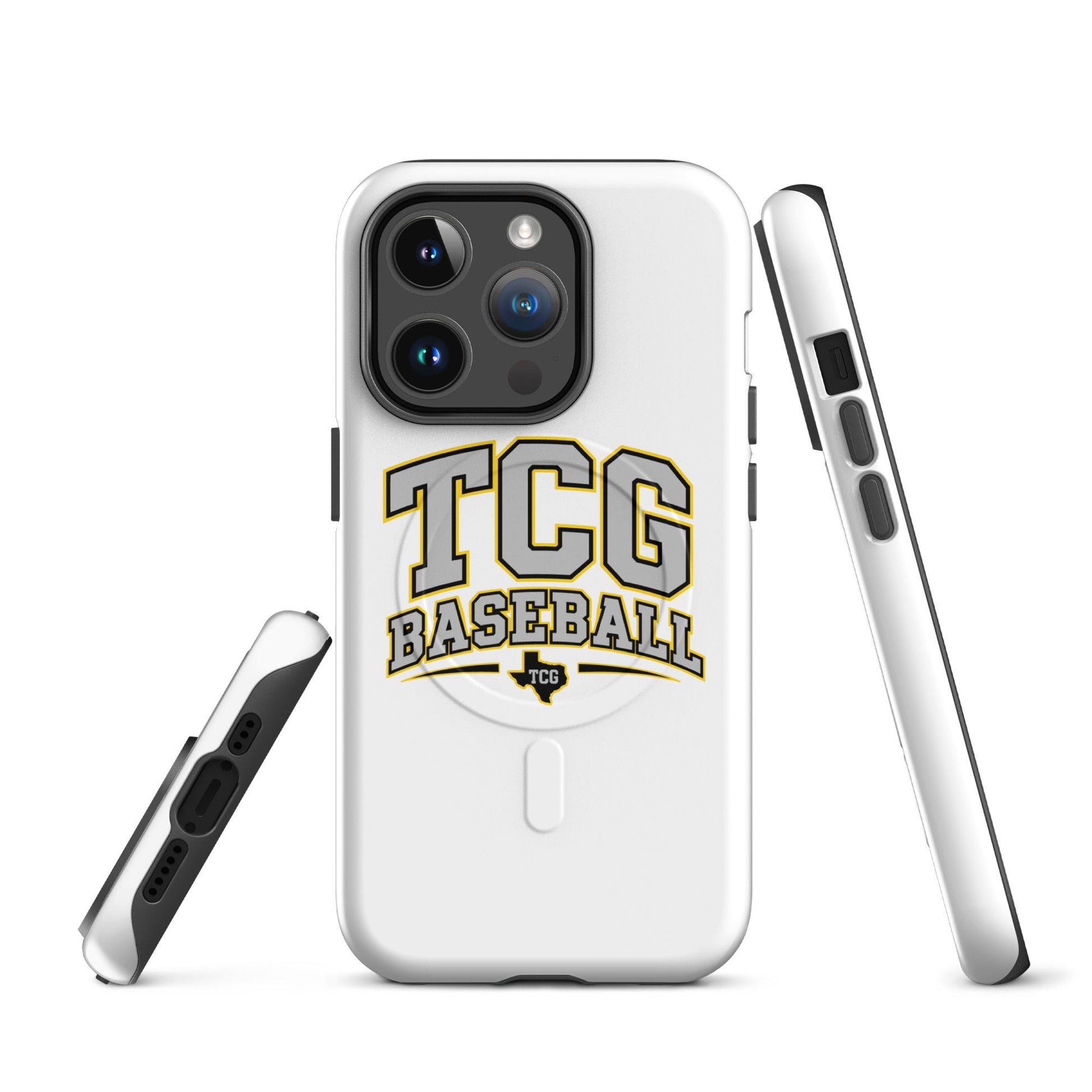 Magsafe Tough Case for iPhone | Tri-County Ghosts | TCG Crest Logo