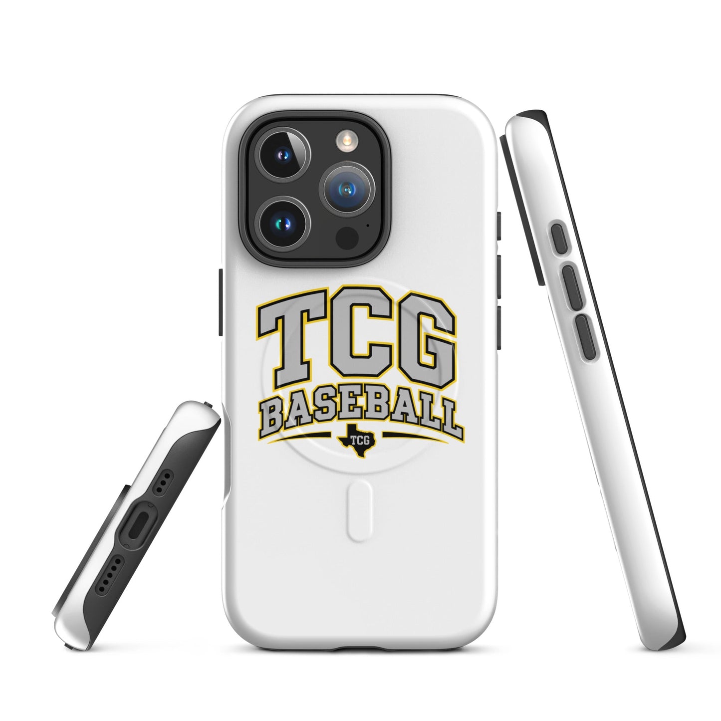 Magsafe Tough Case for iPhone | Tri-County Ghosts | TCG Crest Logo