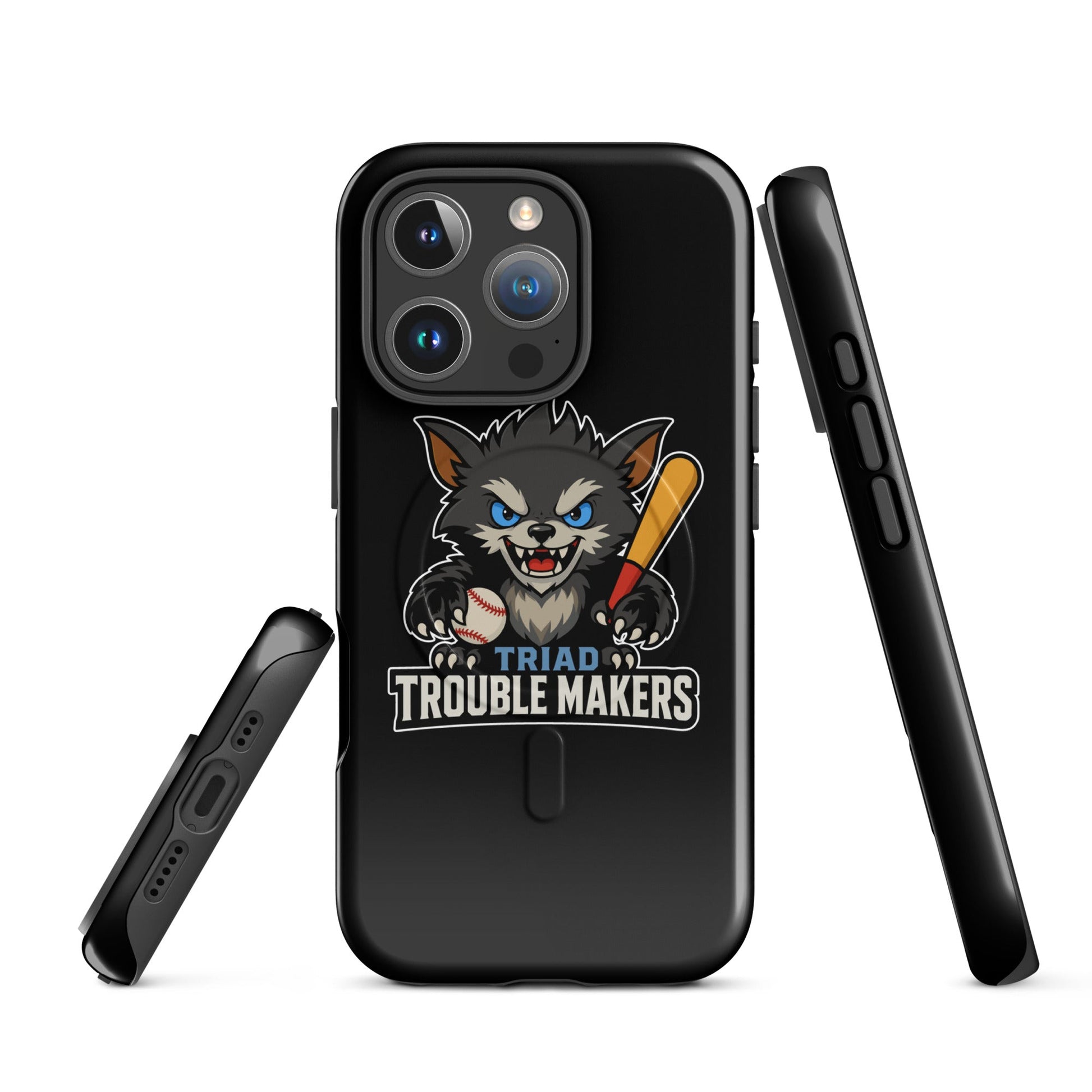Magsafe Tough Case for iPhone | Triad Troublemakers | Mascot Logo