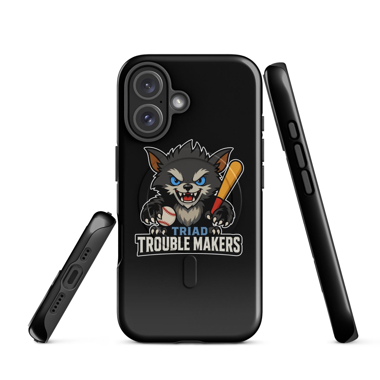 Magsafe Tough Case for iPhone | Triad Troublemakers | Mascot Logo