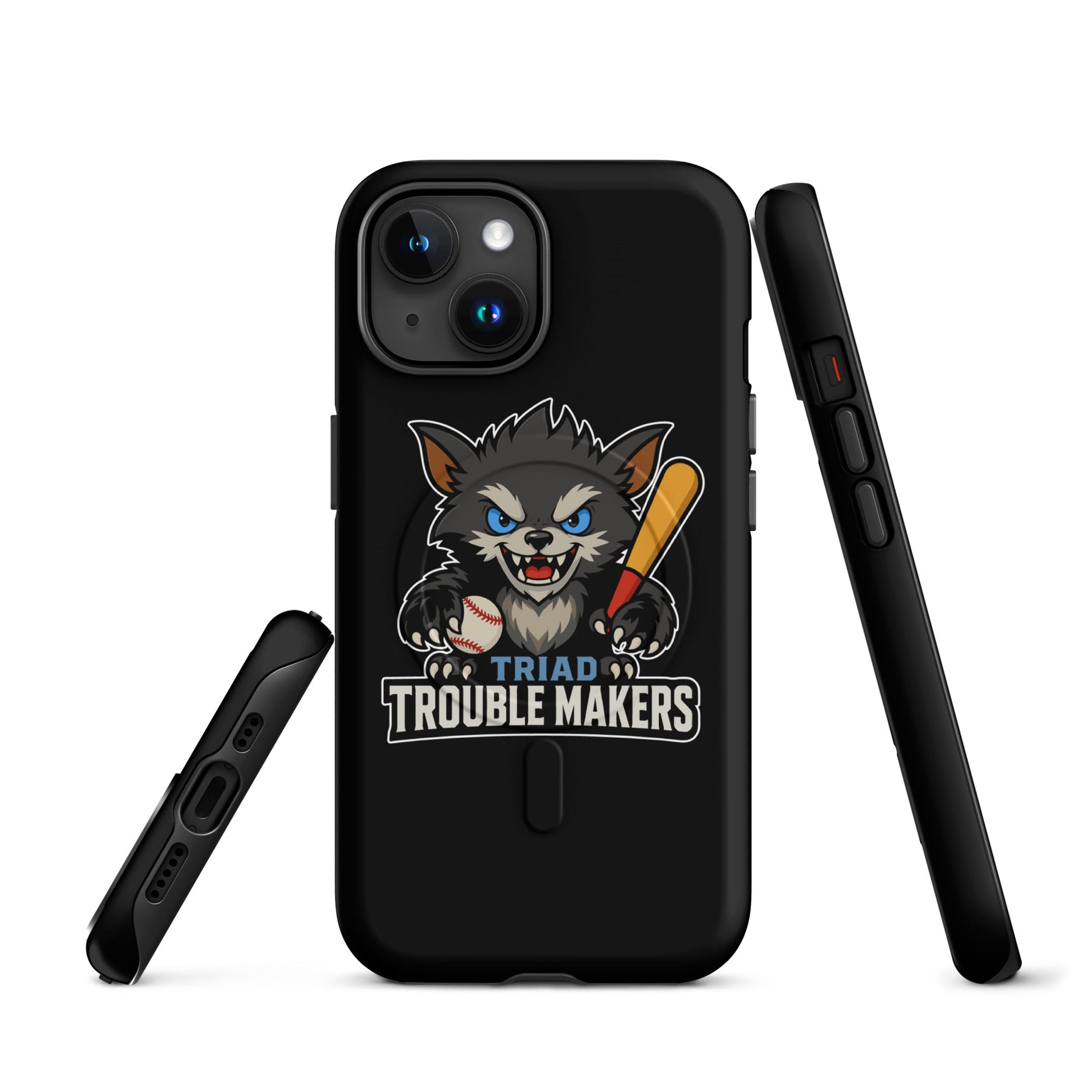 Magsafe Tough Case for iPhone | Triad Troublemakers | Mascot Logo