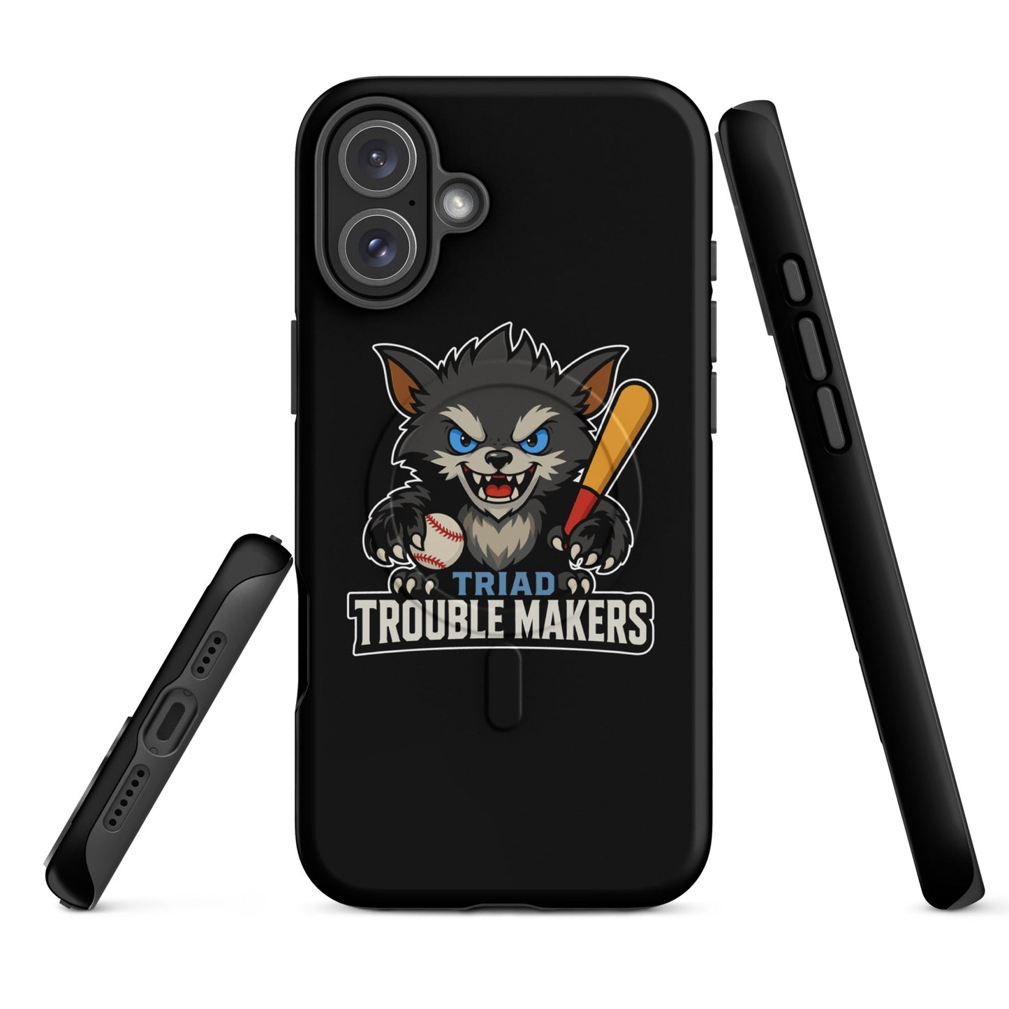 Magsafe Tough Case for iPhone | Triad Troublemakers | Mascot Logo