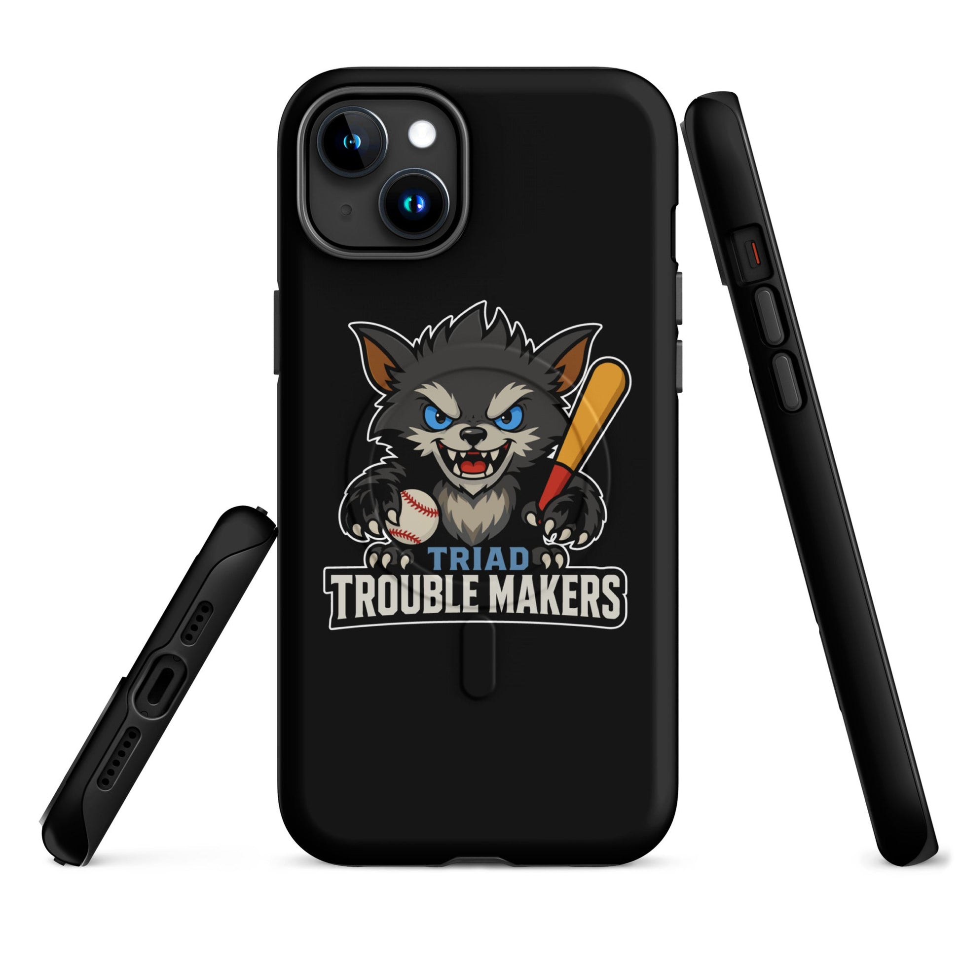 Magsafe Tough Case for iPhone | Triad Troublemakers | Mascot Logo