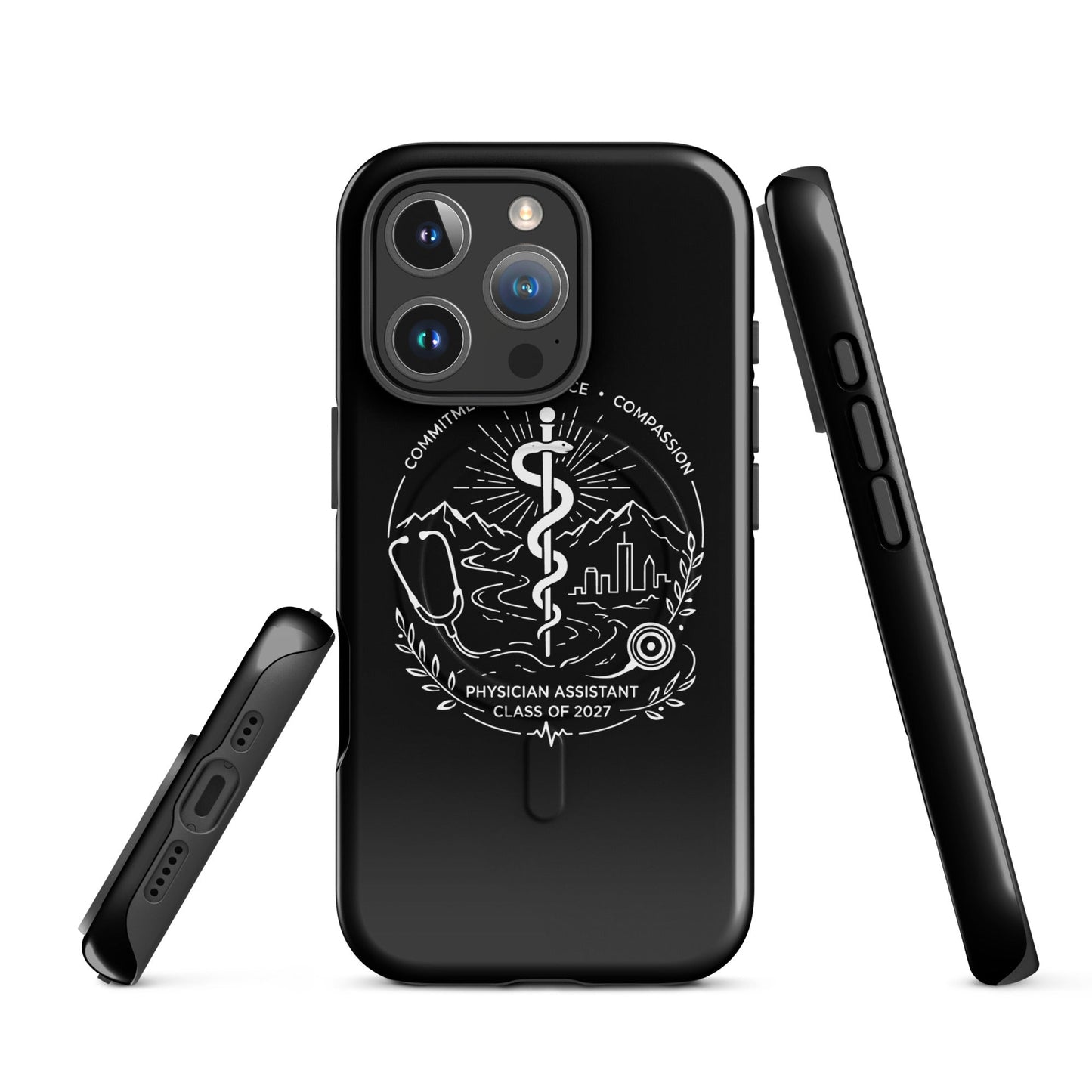 Magsafe Tough Case for iPhone | Trine PA program | Crest Logo