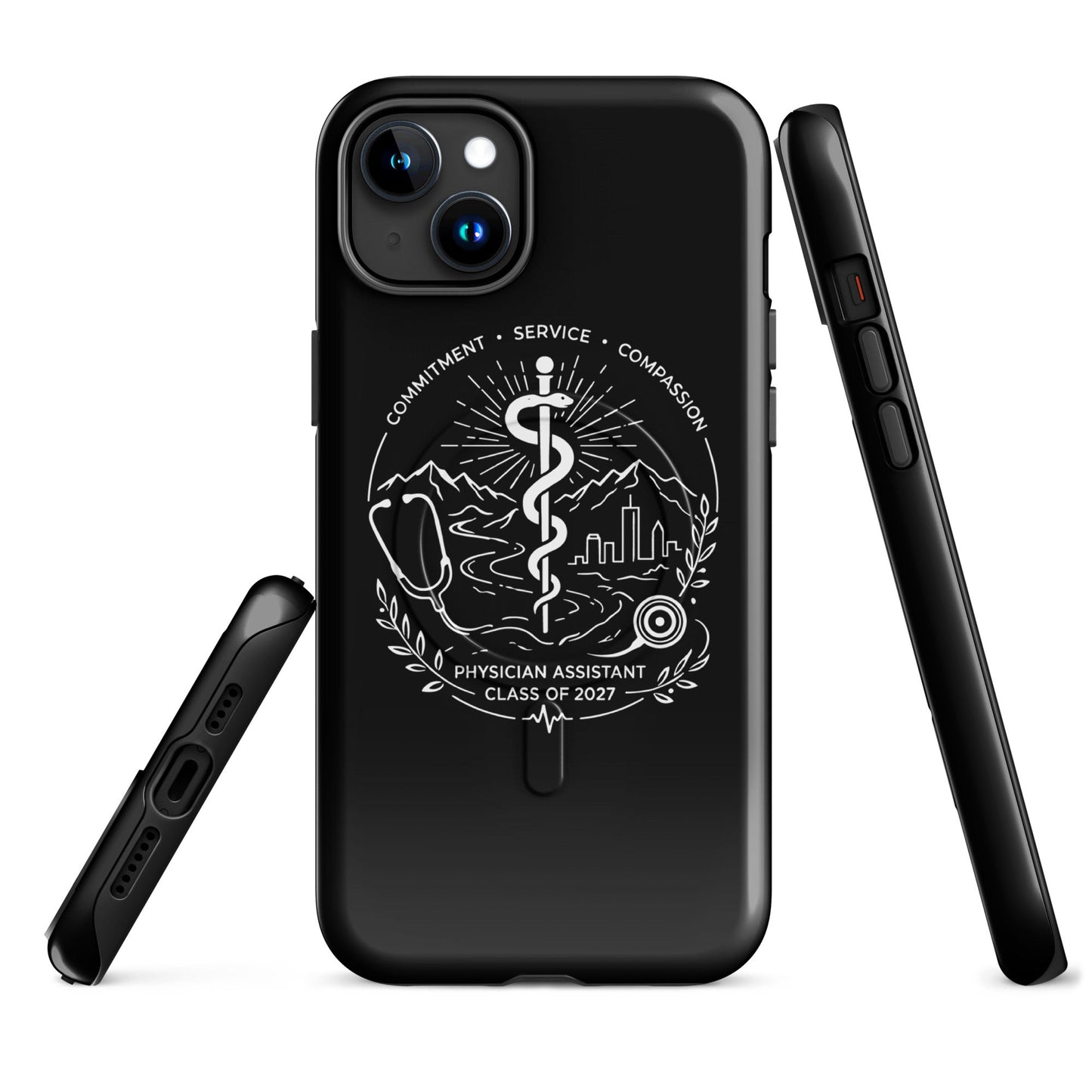 Magsafe Tough Case for iPhone | Trine PA program | Crest Logo