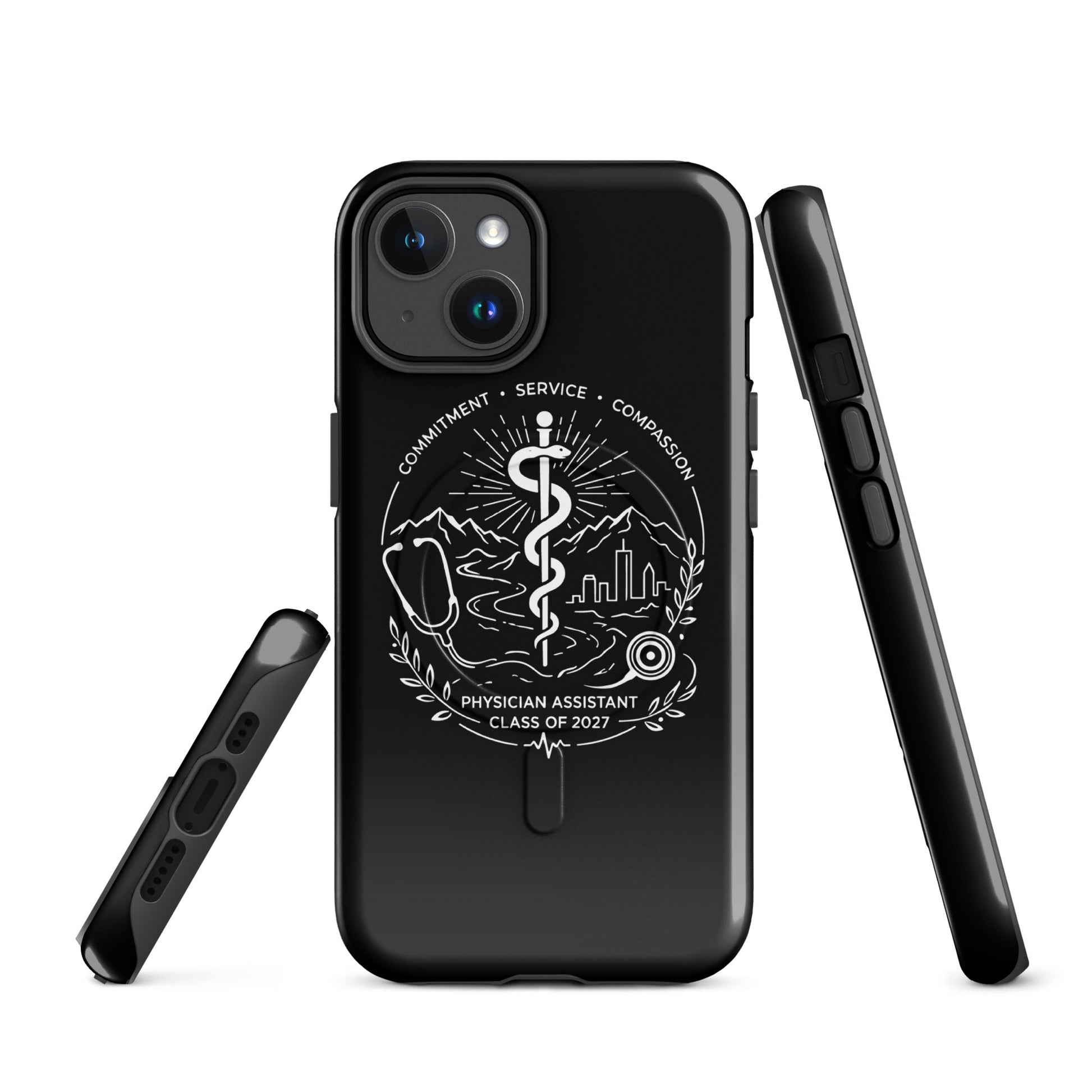 Magsafe Tough Case for iPhone | Trine PA program | Crest Logo