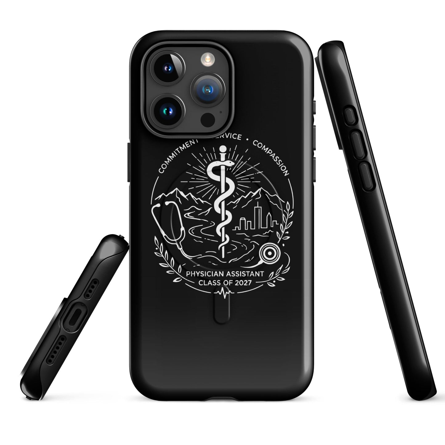 Magsafe Tough Case for iPhone | Trine PA program | Crest Logo