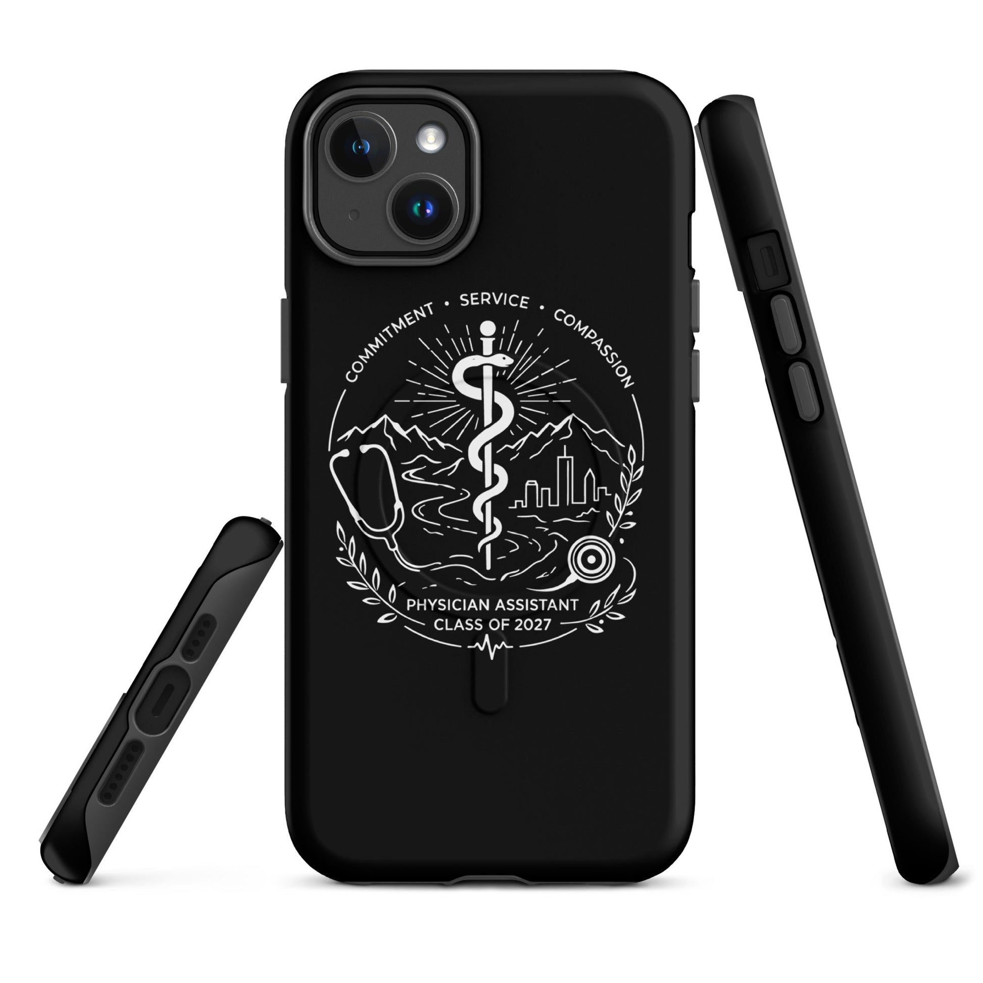 Magsafe Tough Case for iPhone | Trine PA program | Crest Logo