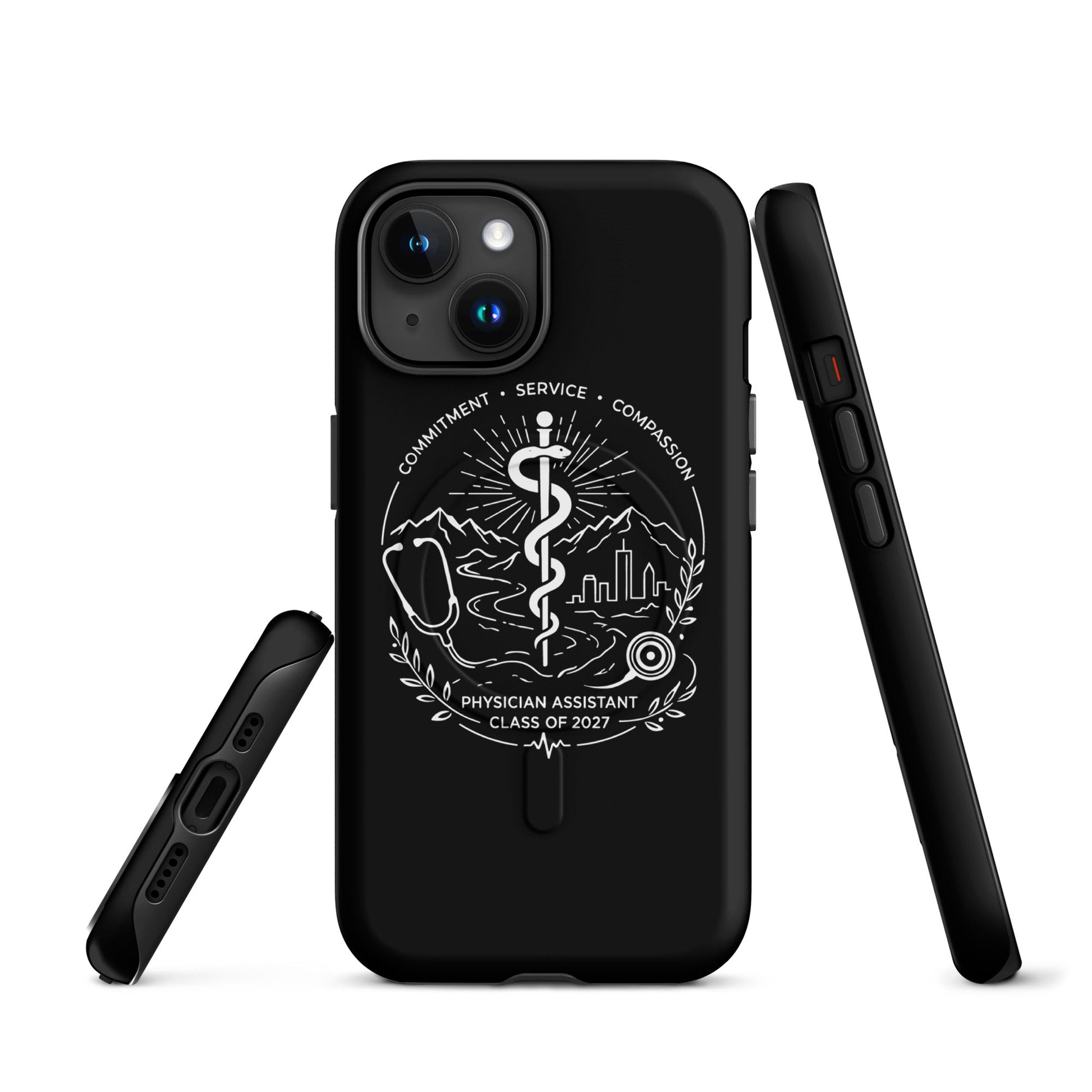 Magsafe Tough Case for iPhone | Trine PA program | Crest Logo