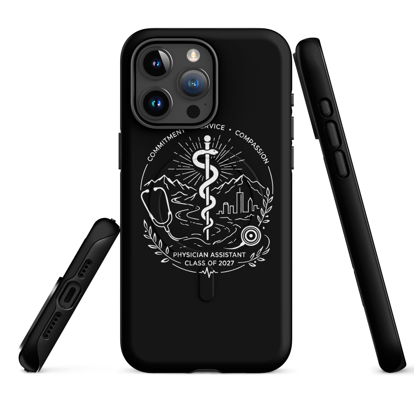 Magsafe Tough Case for iPhone | Trine PA program | Crest Logo