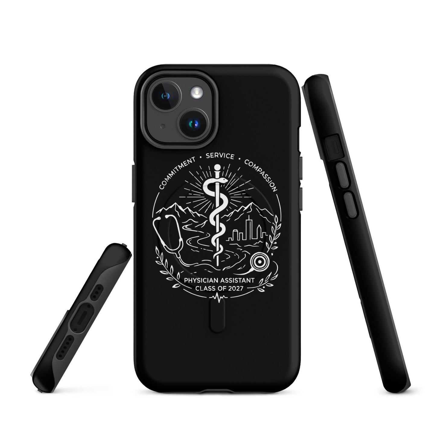 Magsafe Tough Case for iPhone | Trine PA program | Crest Logo