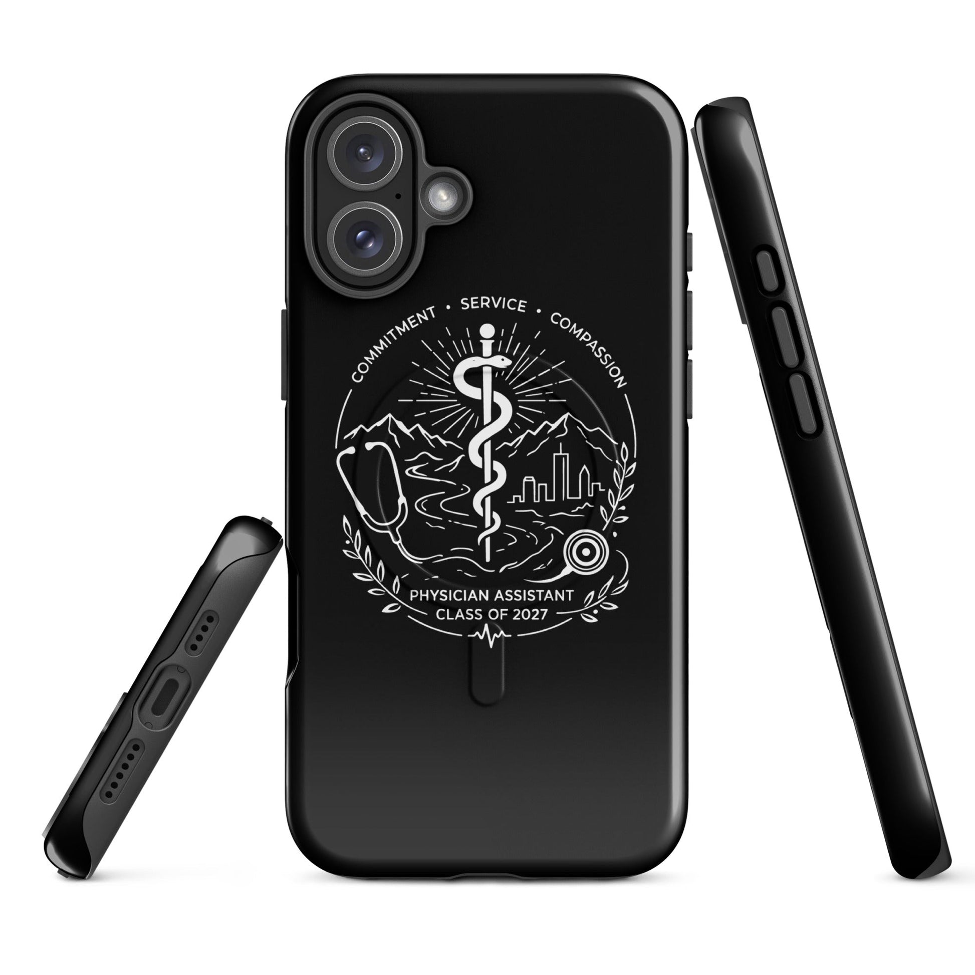 Magsafe Tough Case for iPhone | Trine PA program | Crest Logo