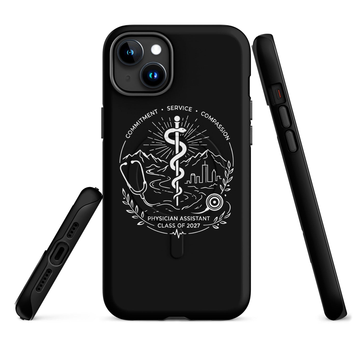 Magsafe Tough Case for iPhone | Trine PA program | Crest Logo