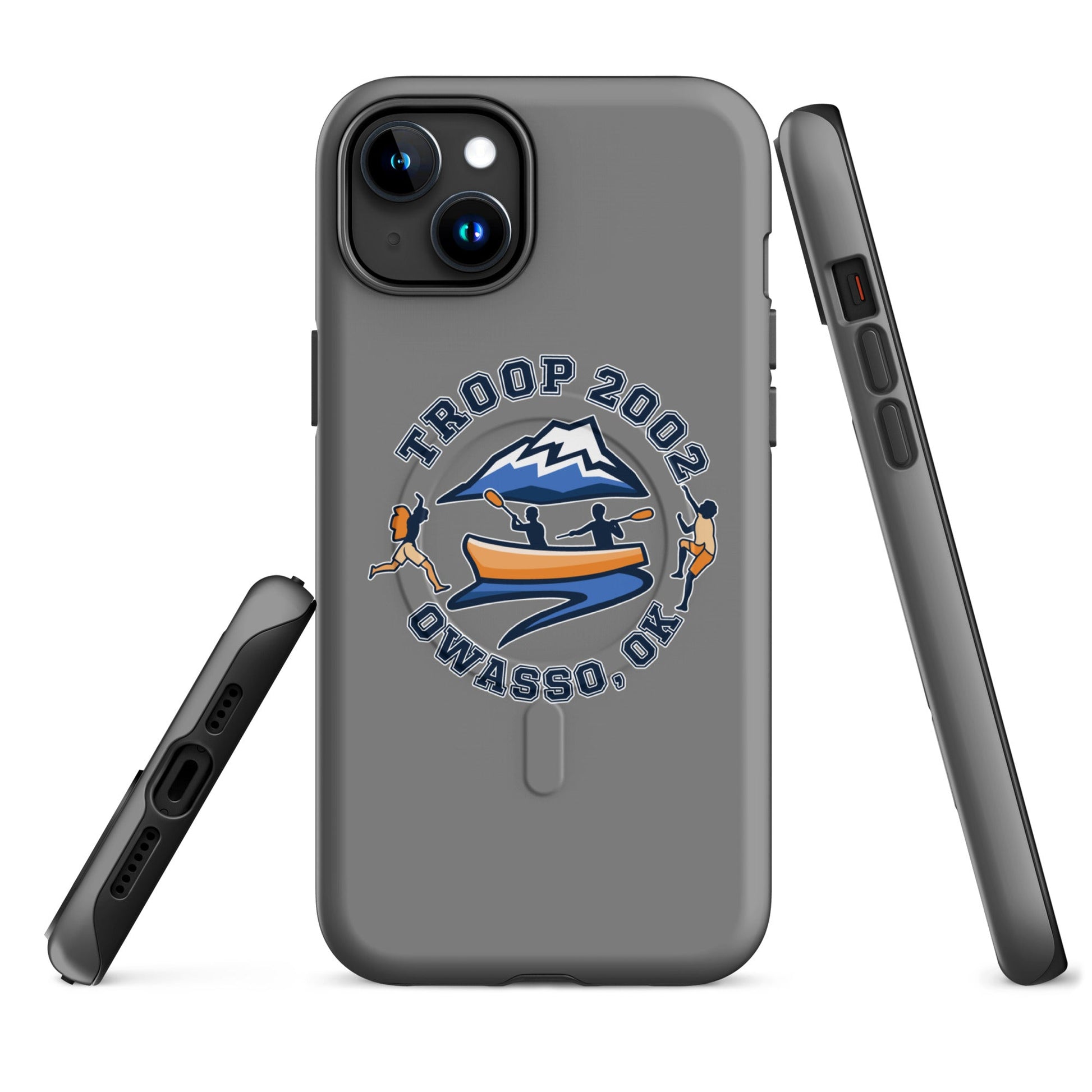 Magsafe Tough Case for iPhone | Troop 2002 | Trailblazer Crest Logo