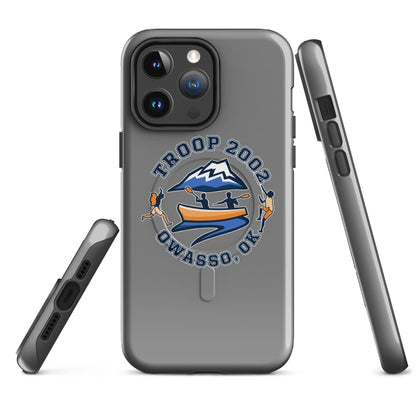 Magsafe Tough Case for iPhone | Troop 2002 | Trailblazer Crest Logo