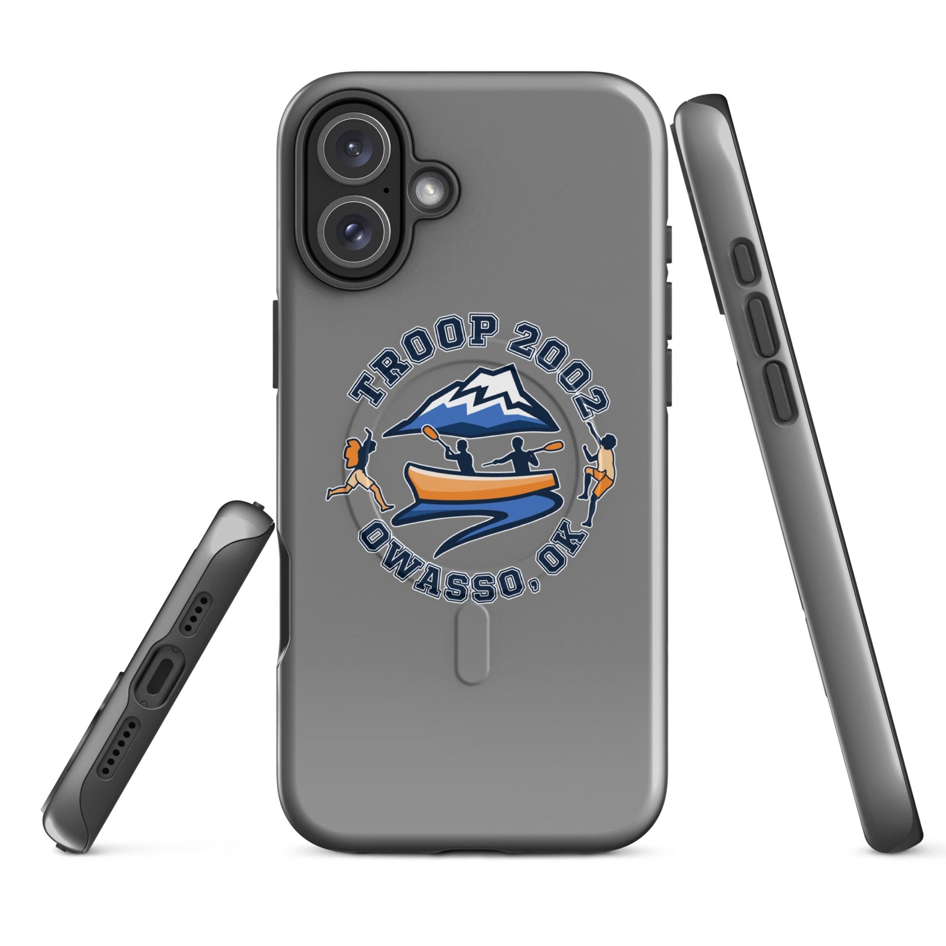 Magsafe Tough Case for iPhone | Troop 2002 | Trailblazer Crest Logo