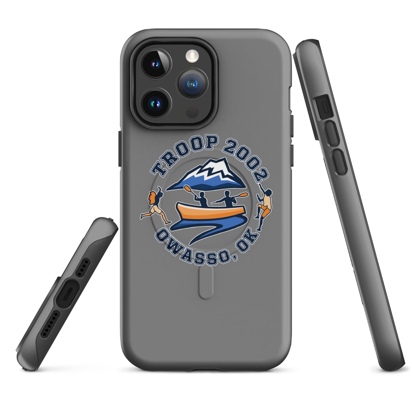 Magsafe Tough Case for iPhone | Troop 2002 | Trailblazer Crest Logo