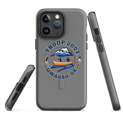 Magsafe Tough Case for iPhone | Troop 2002 | Trailblazer Crest Logo
