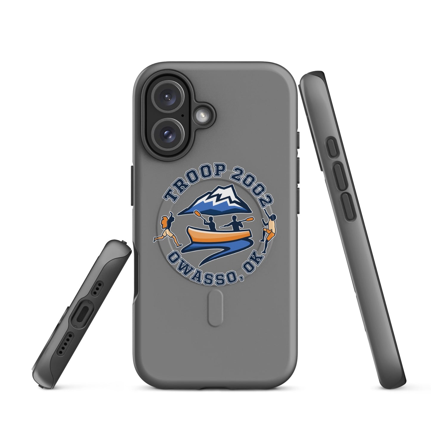 Magsafe Tough Case for iPhone | Troop 2002 | Trailblazer Crest Logo