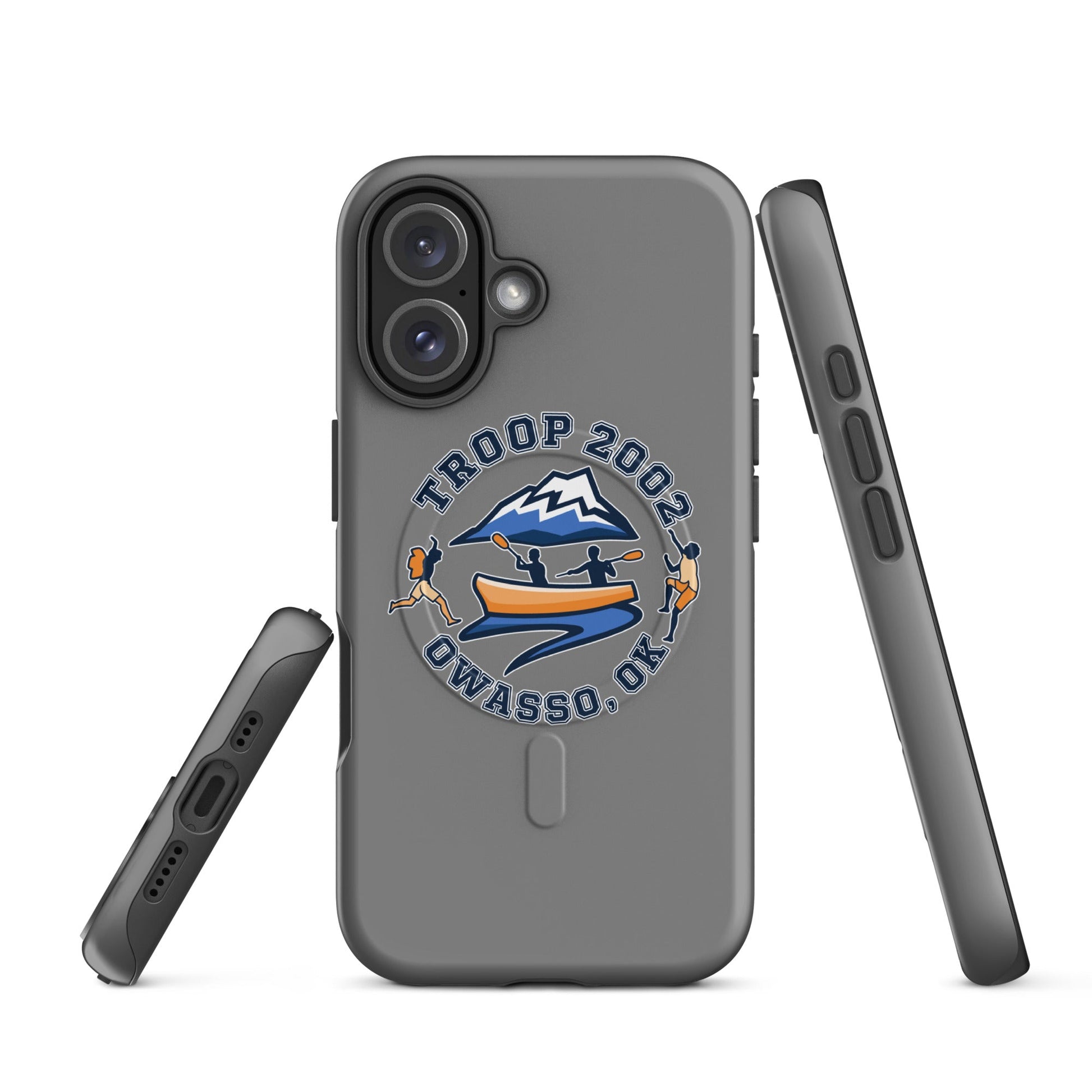 Magsafe Tough Case for iPhone | Troop 2002 | Trailblazer Crest Logo