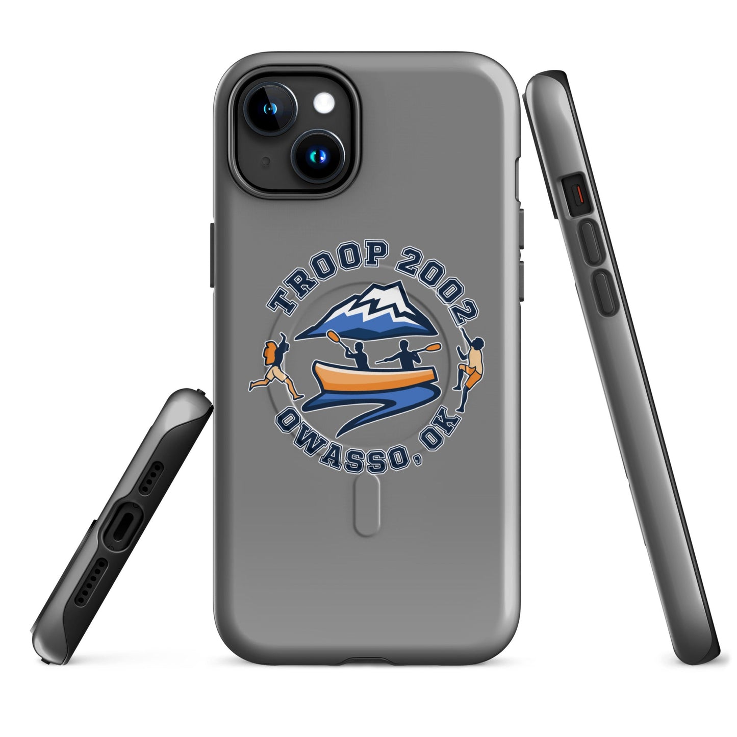 Magsafe Tough Case for iPhone | Troop 2002 | Trailblazer Crest Logo