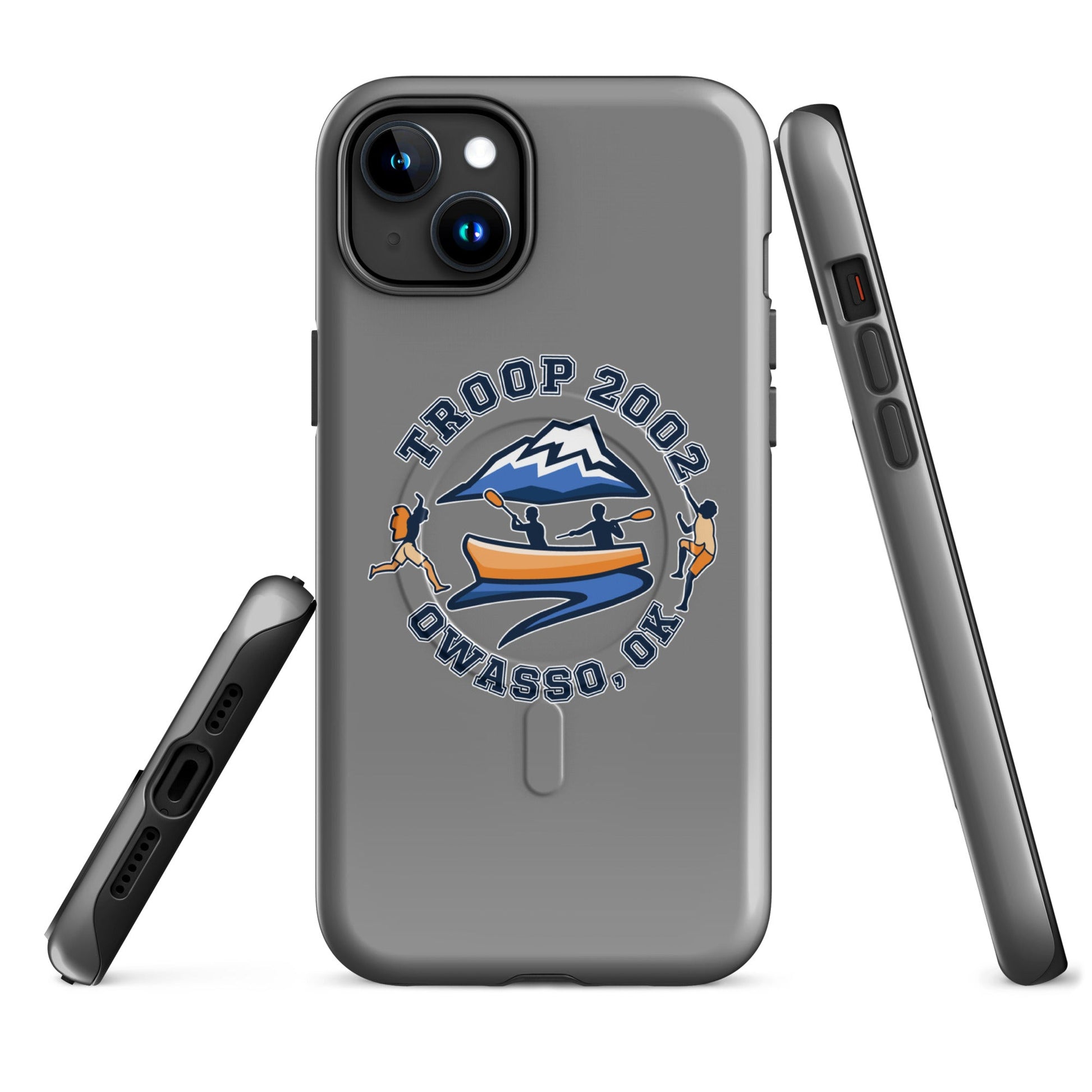 Magsafe Tough Case for iPhone | Troop 2002 | Trailblazer Crest Logo