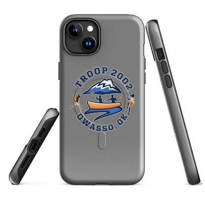 Magsafe Tough Case for iPhone | Troop 2002 | Trailblazer Crest Logo