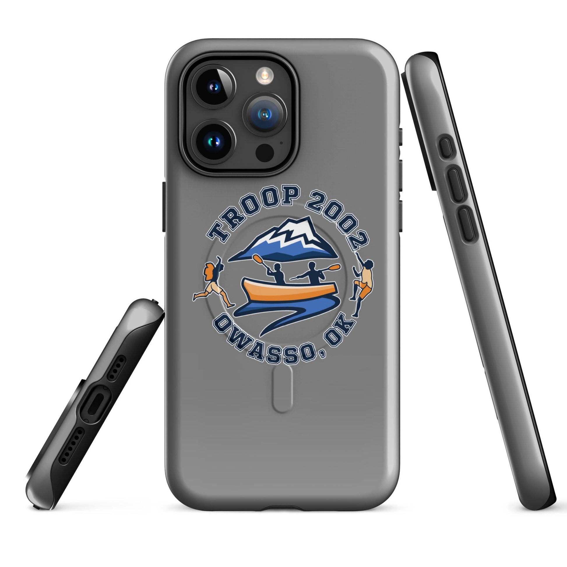 Magsafe Tough Case for iPhone | Troop 2002 | Trailblazer Crest Logo